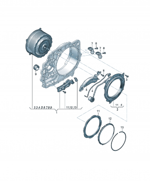 Motor de tracțiune pentru antrenare electrică