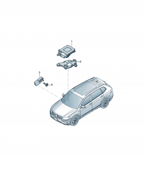 Control unit for seat occupied sensor