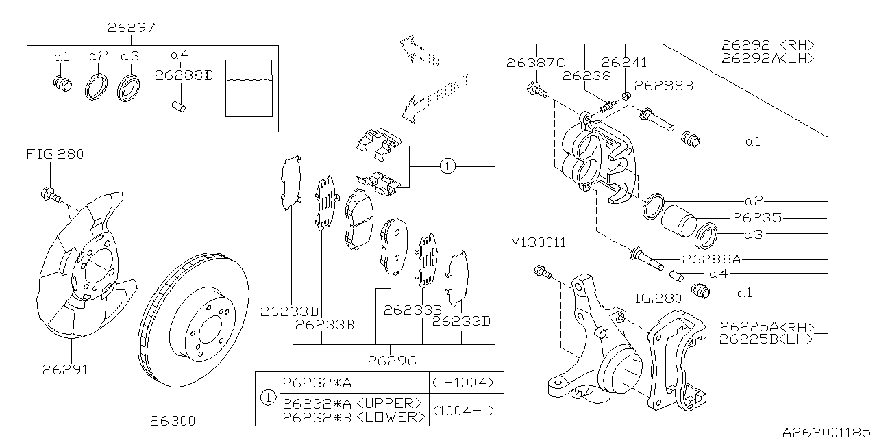 SUPPORT-FRONT DISK BRAKE,RIGHT
