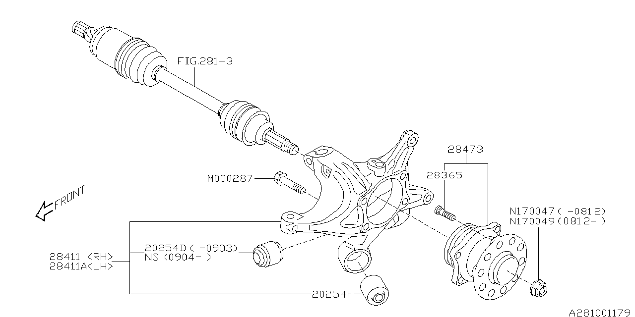 BUSHING-TRAILING LINK,REAR