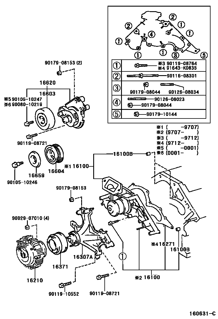 PULLEY SUB-ASSY, IDLER, NO.1