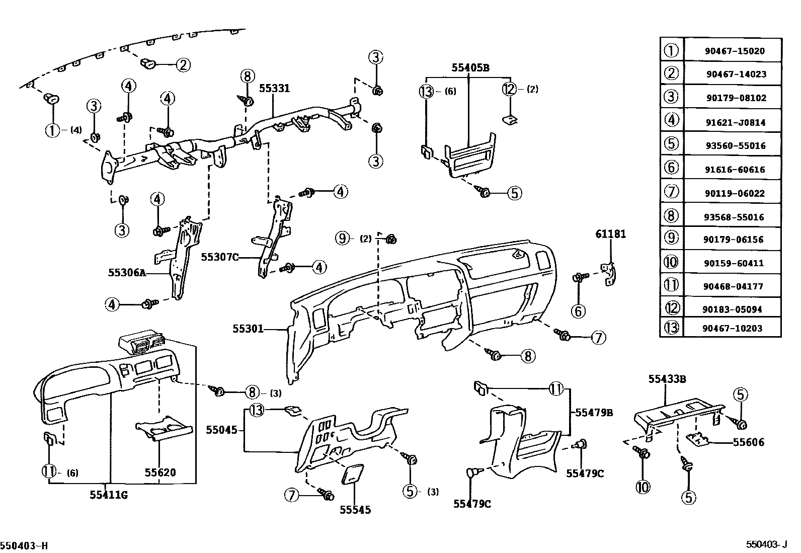 HOLDER ASSY, INSTRUMENT PANEL CUP