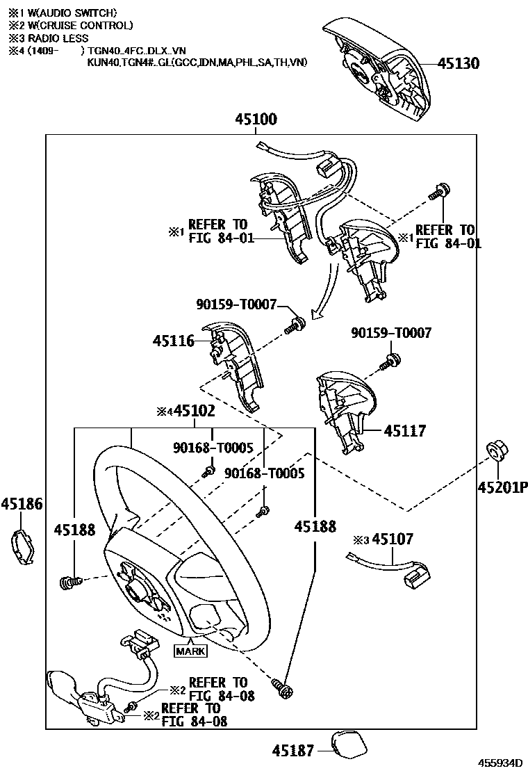 دركسون طارة