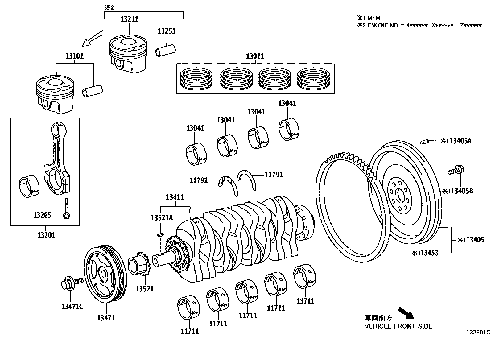 بكرة عمود الكرنك