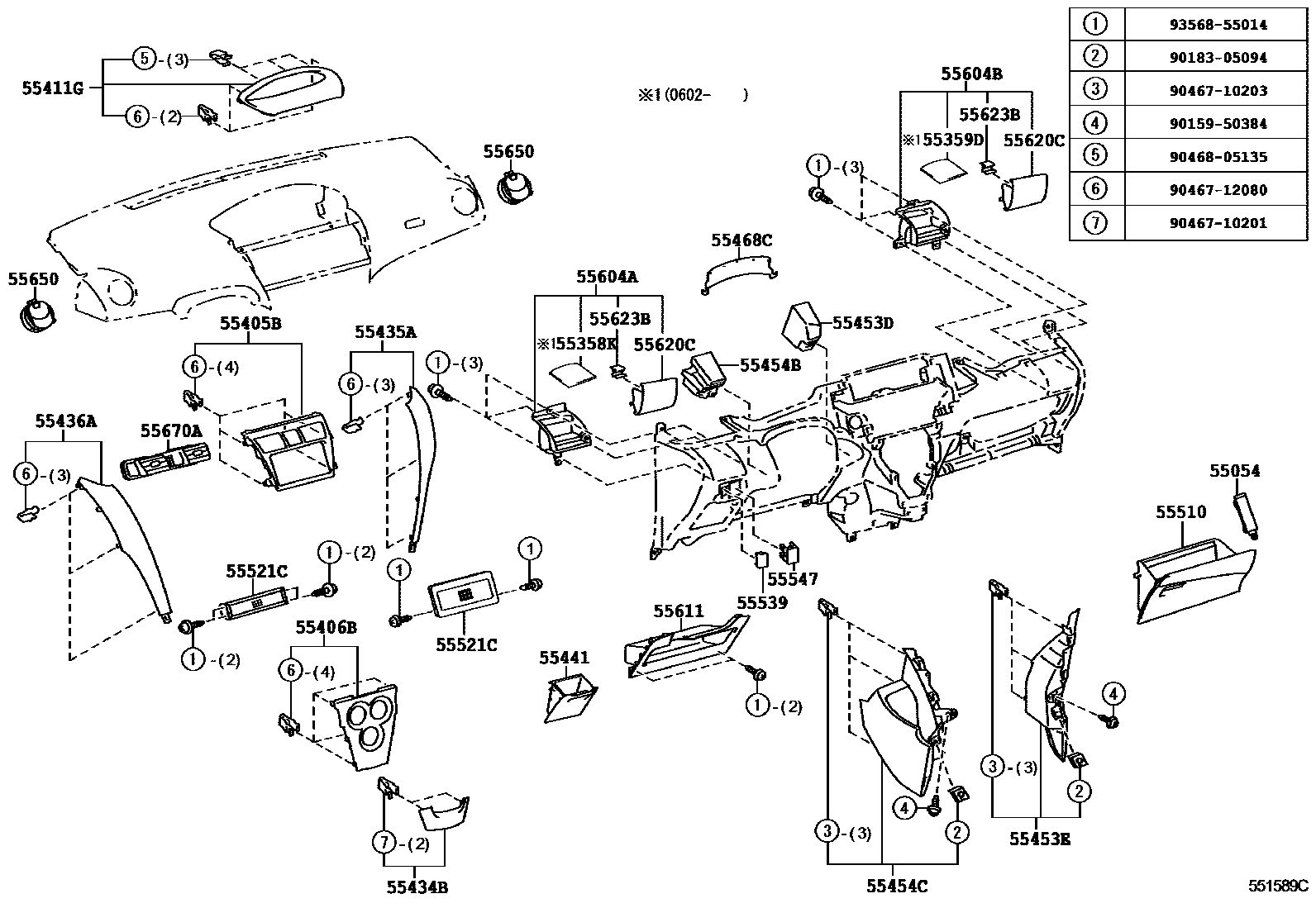 HOLDER SUB-ASSY, INSTRUMENT PANEL CUP