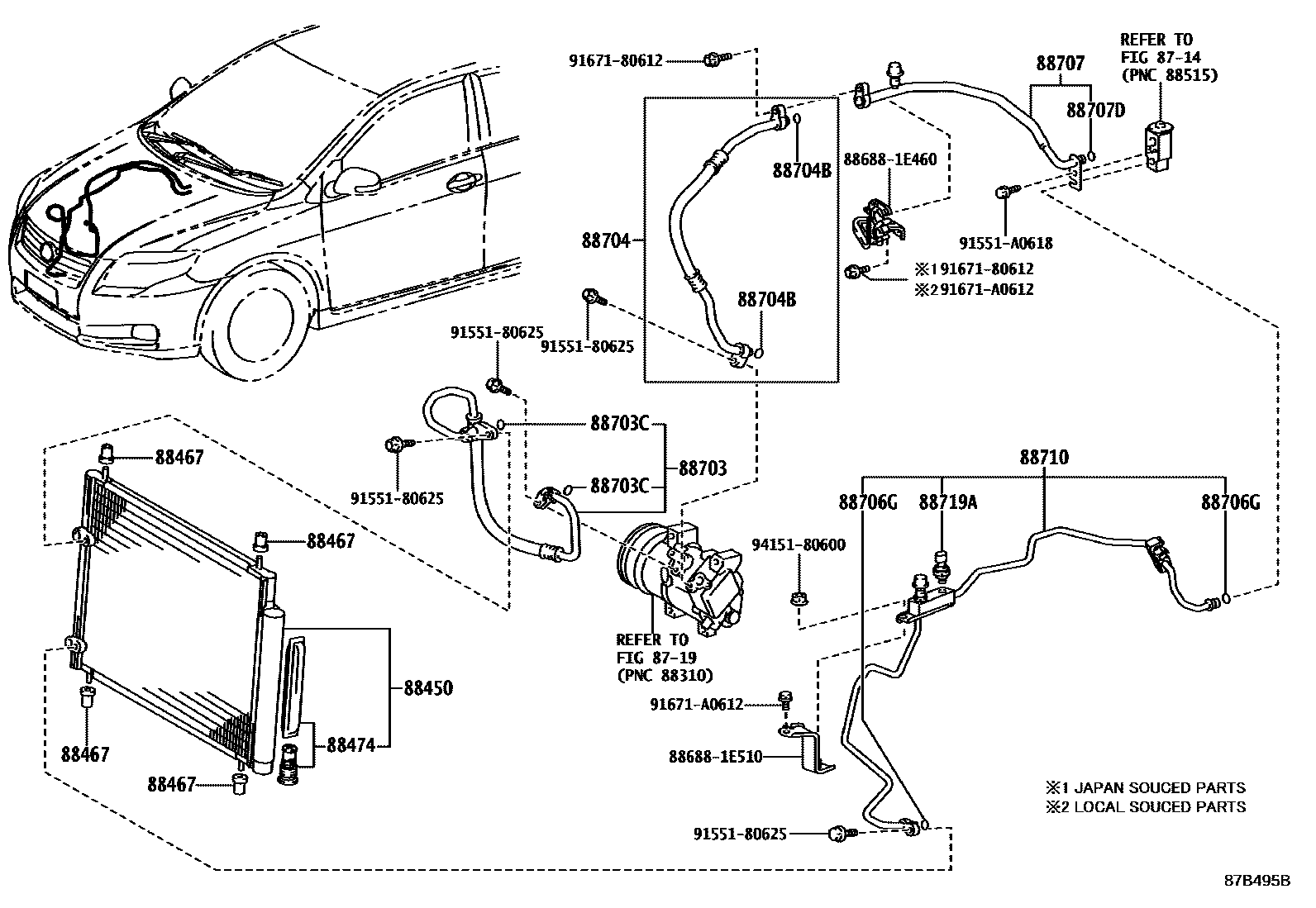 حساس ضغط المكيف