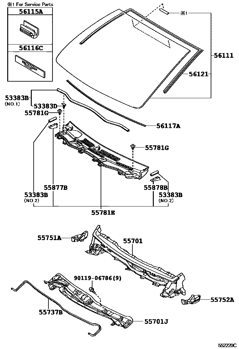 SEAL, HEATER AIR DUCT SPLASH SHIELD, NO.1