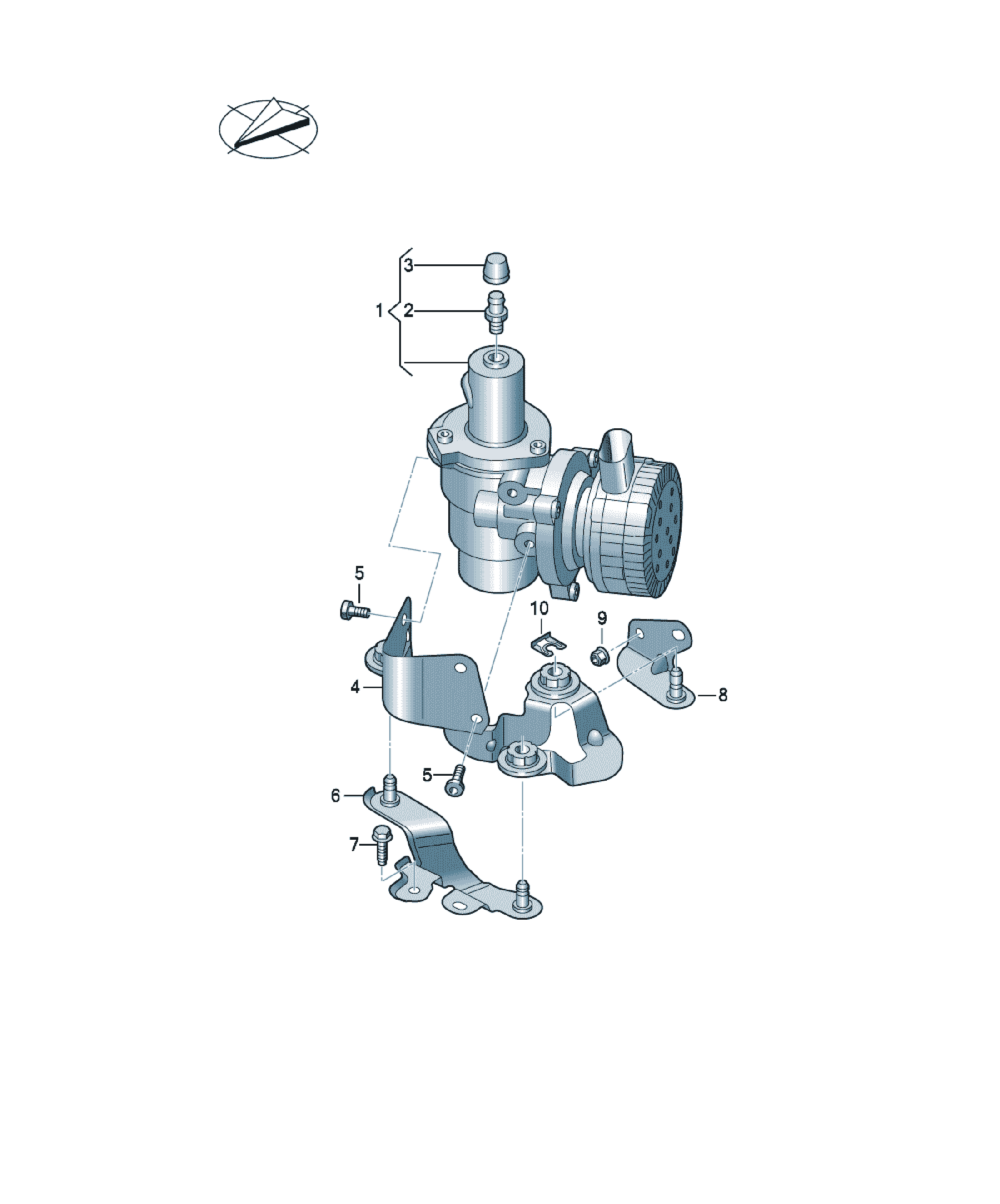 Capac cilindru de frână Audi A6 / S6 / L, cod 211611483