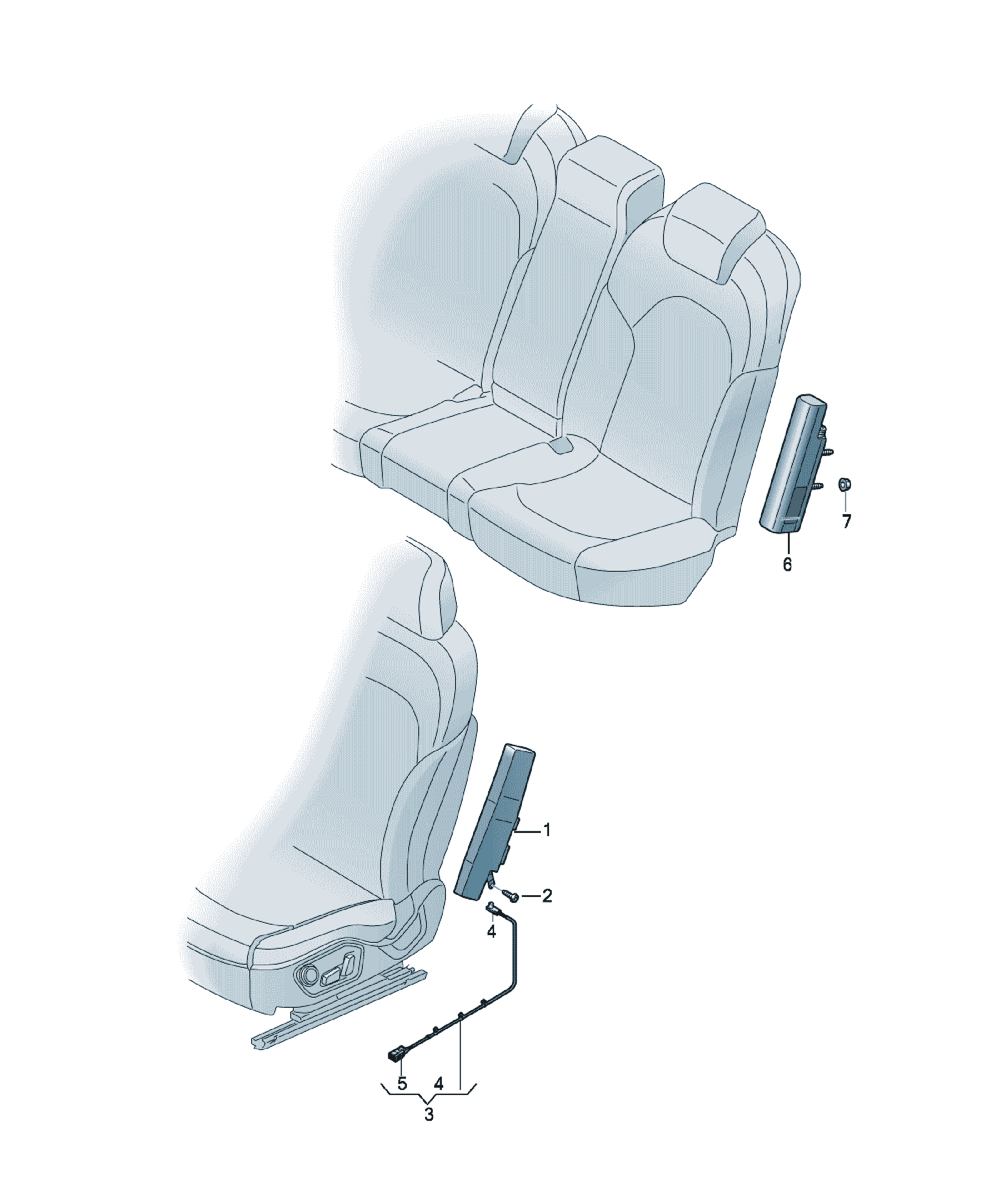 Airbag Audi A6 / S6 / L, cod 4K8880242H