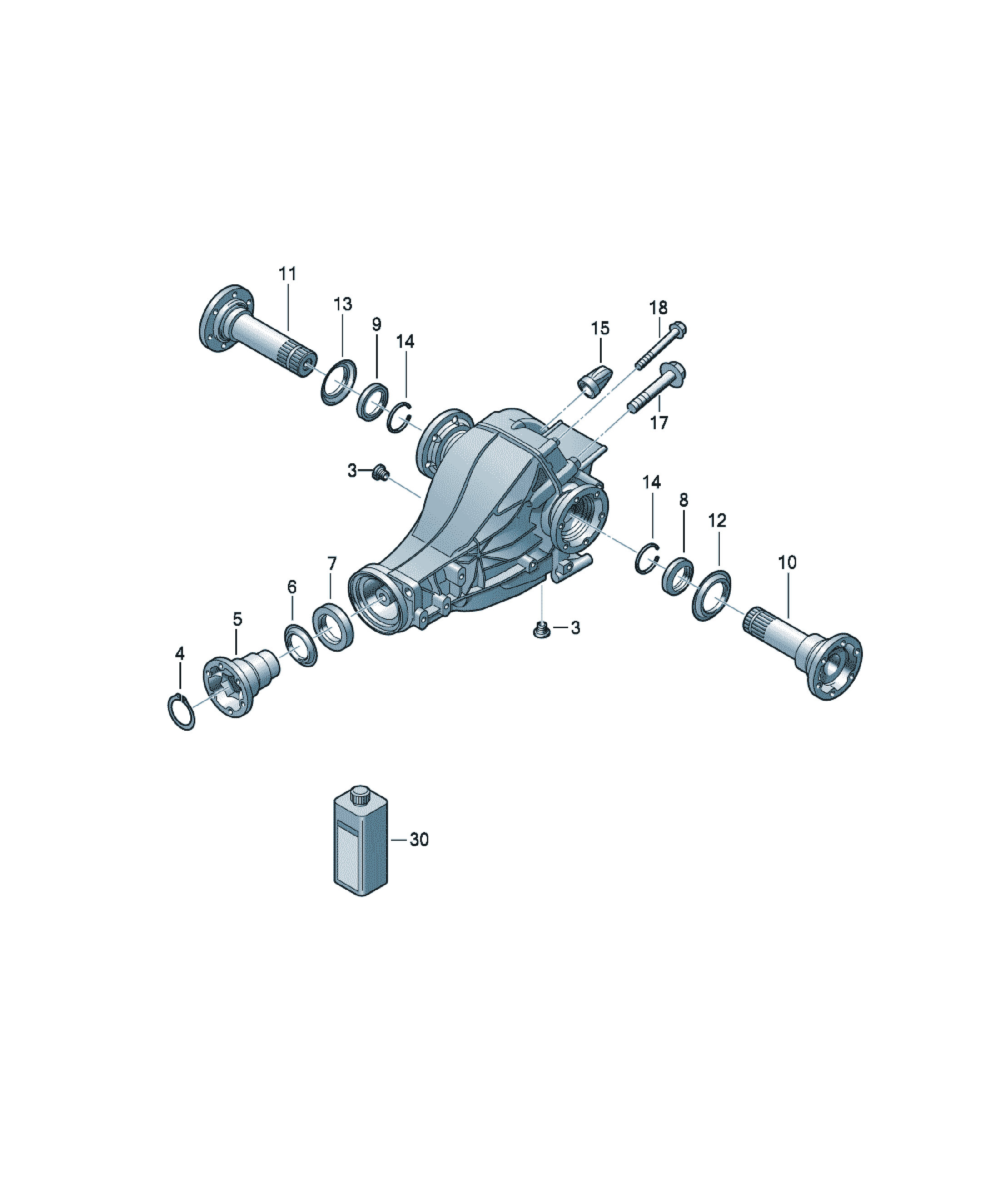 Dop scurgere ulei Audi A4 / S4 / L, cod N  10037105