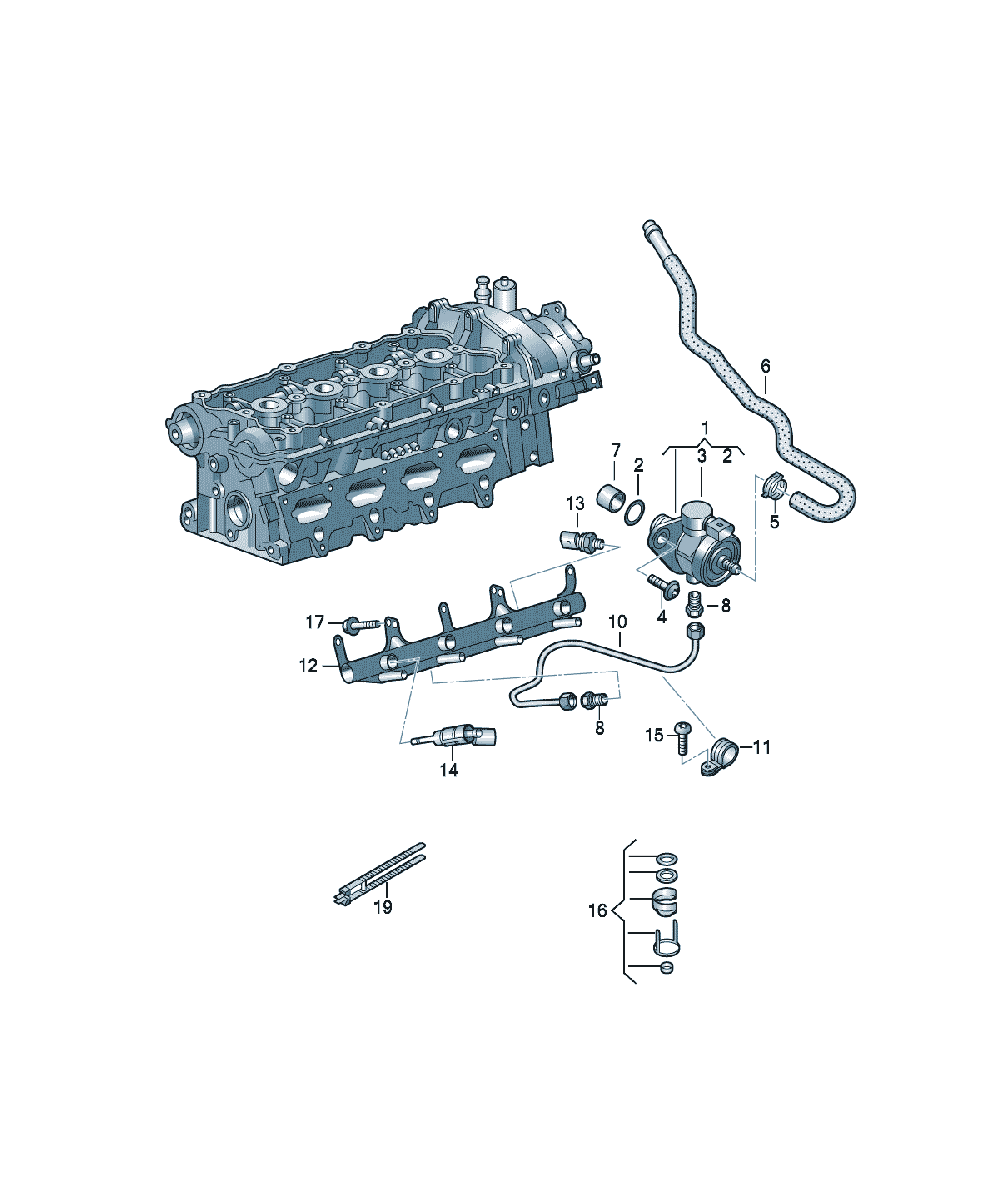 Element de sprijin Audi A6 / S6 / L A6/S6/Avant quattro, cod 06J133036B