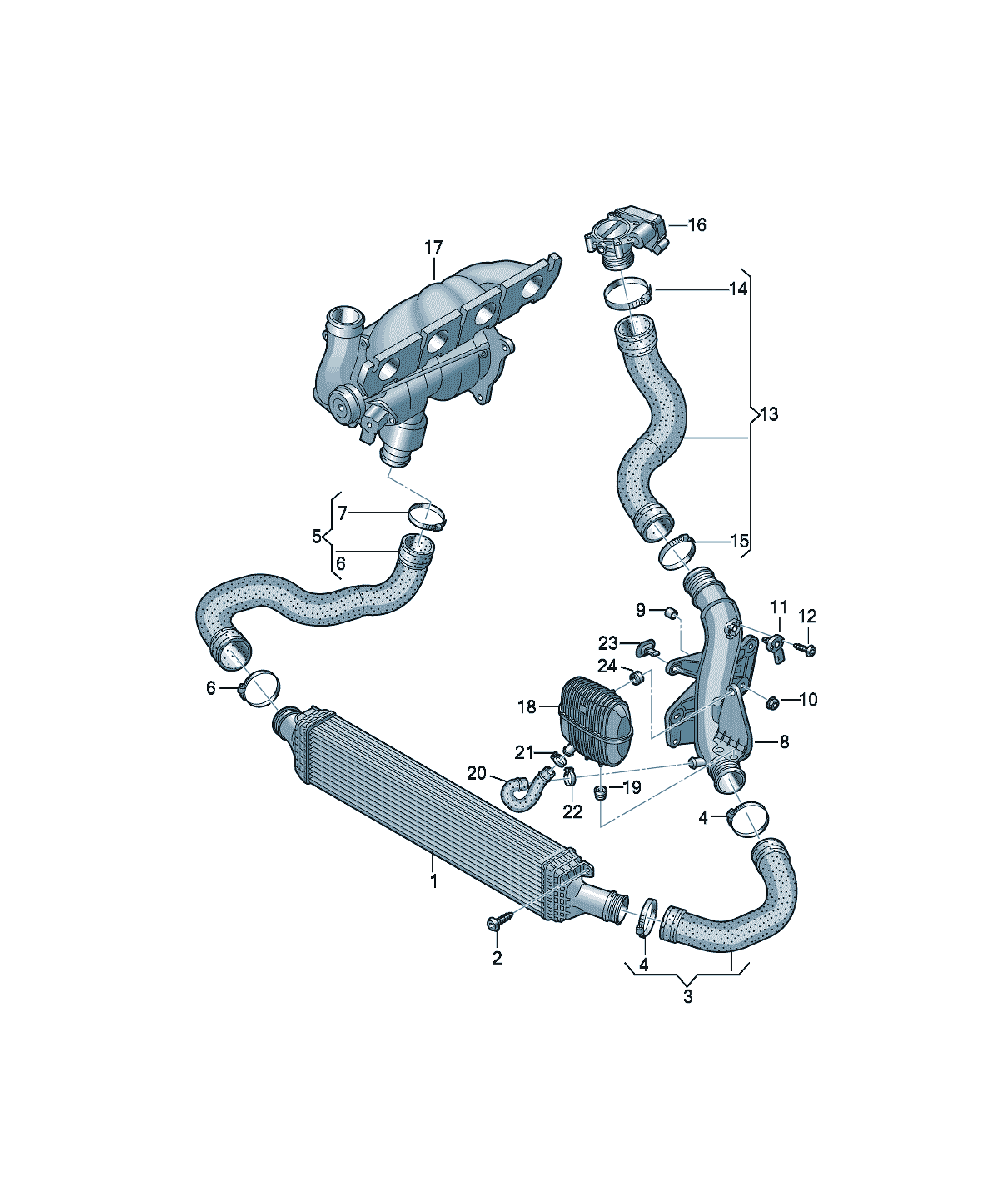 Inel etanșare Audi A4 / S4 / L A4/Avant, cod 036906149D