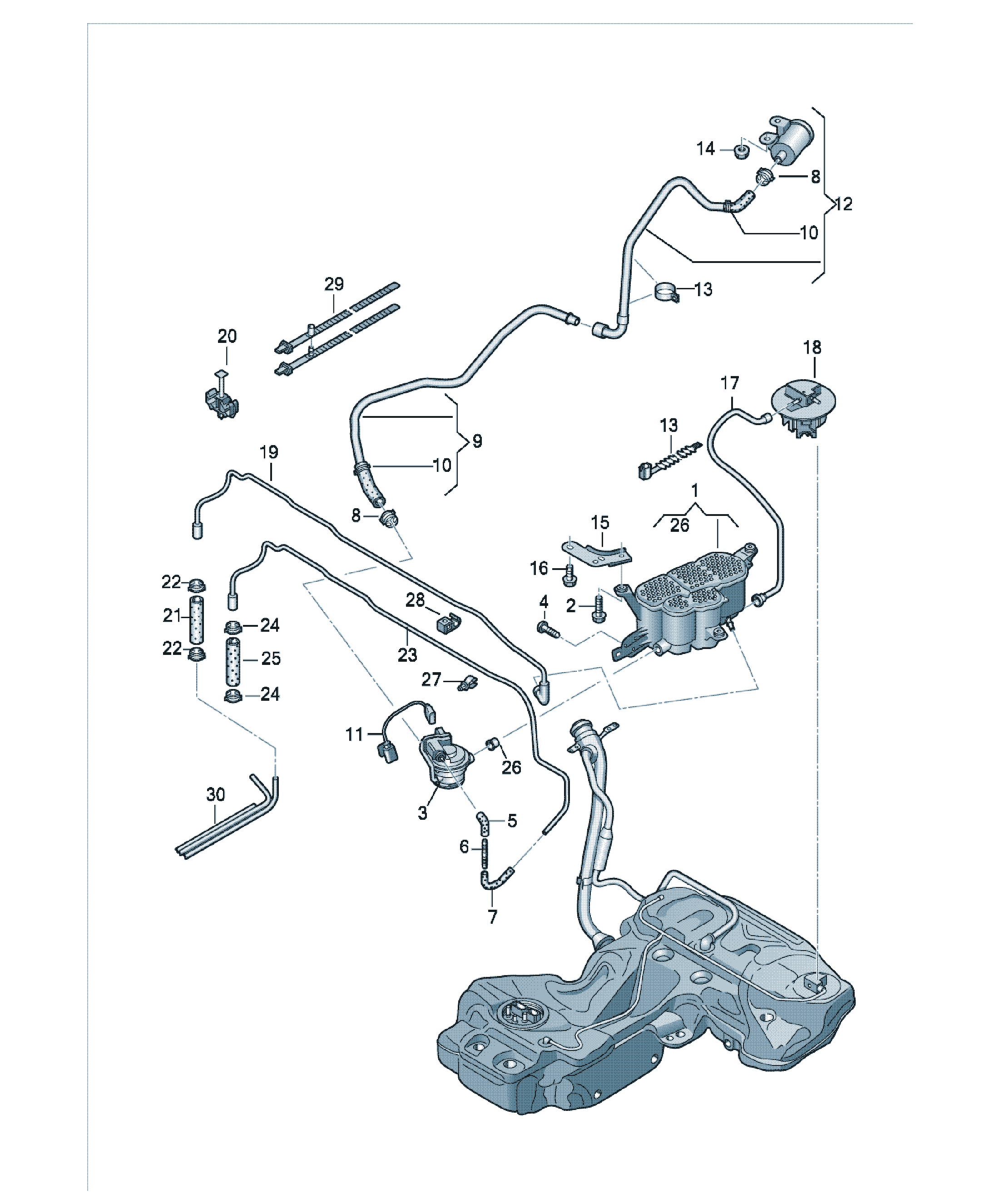 Șurub fixare Audi A4 / S4 / L, cod N  10626602