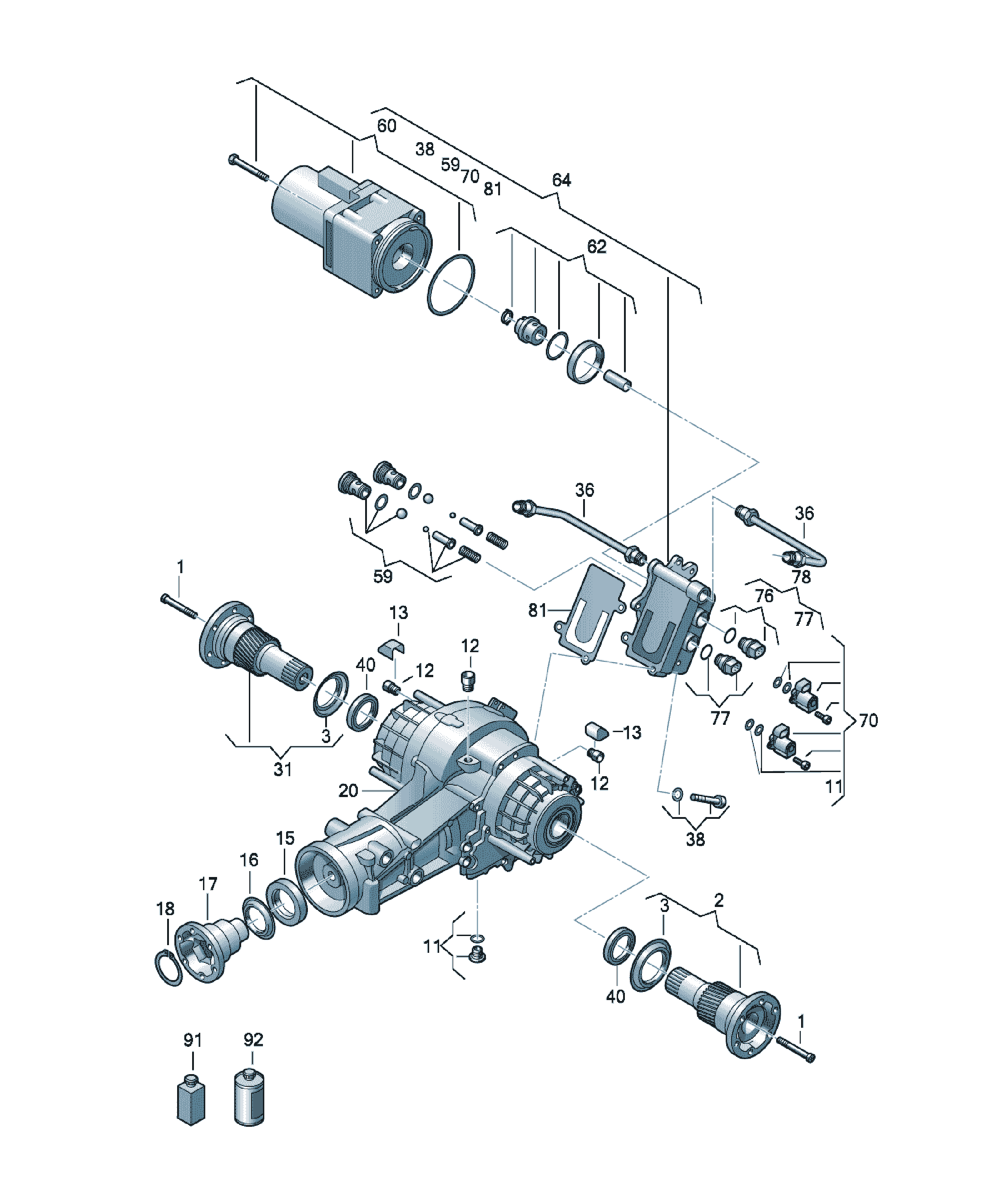 Șurub fixare Audi A4 / S4 / L, cod 003507325