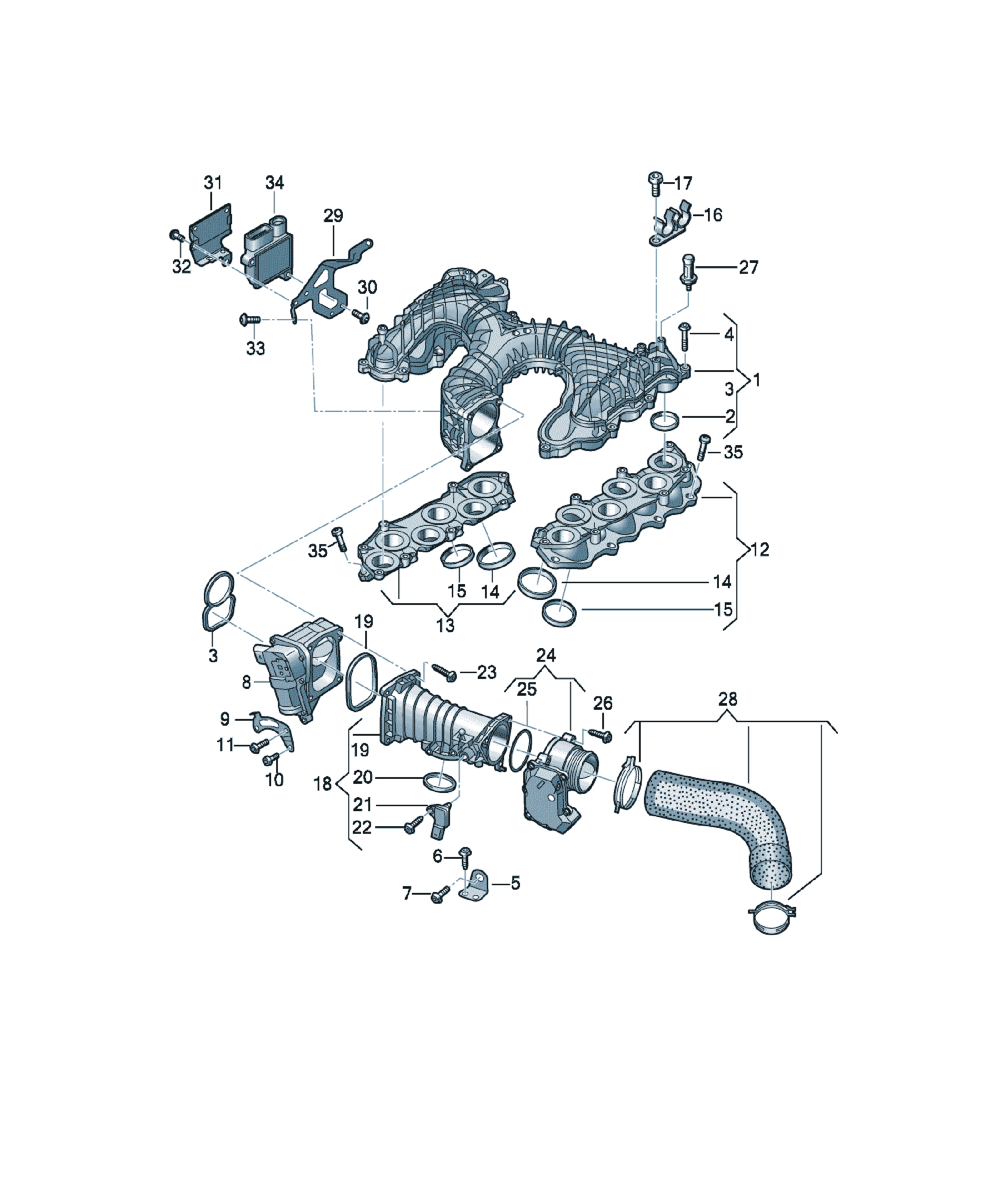 Șurub fixare Audi A6 / S6 / L, cod N  10668001