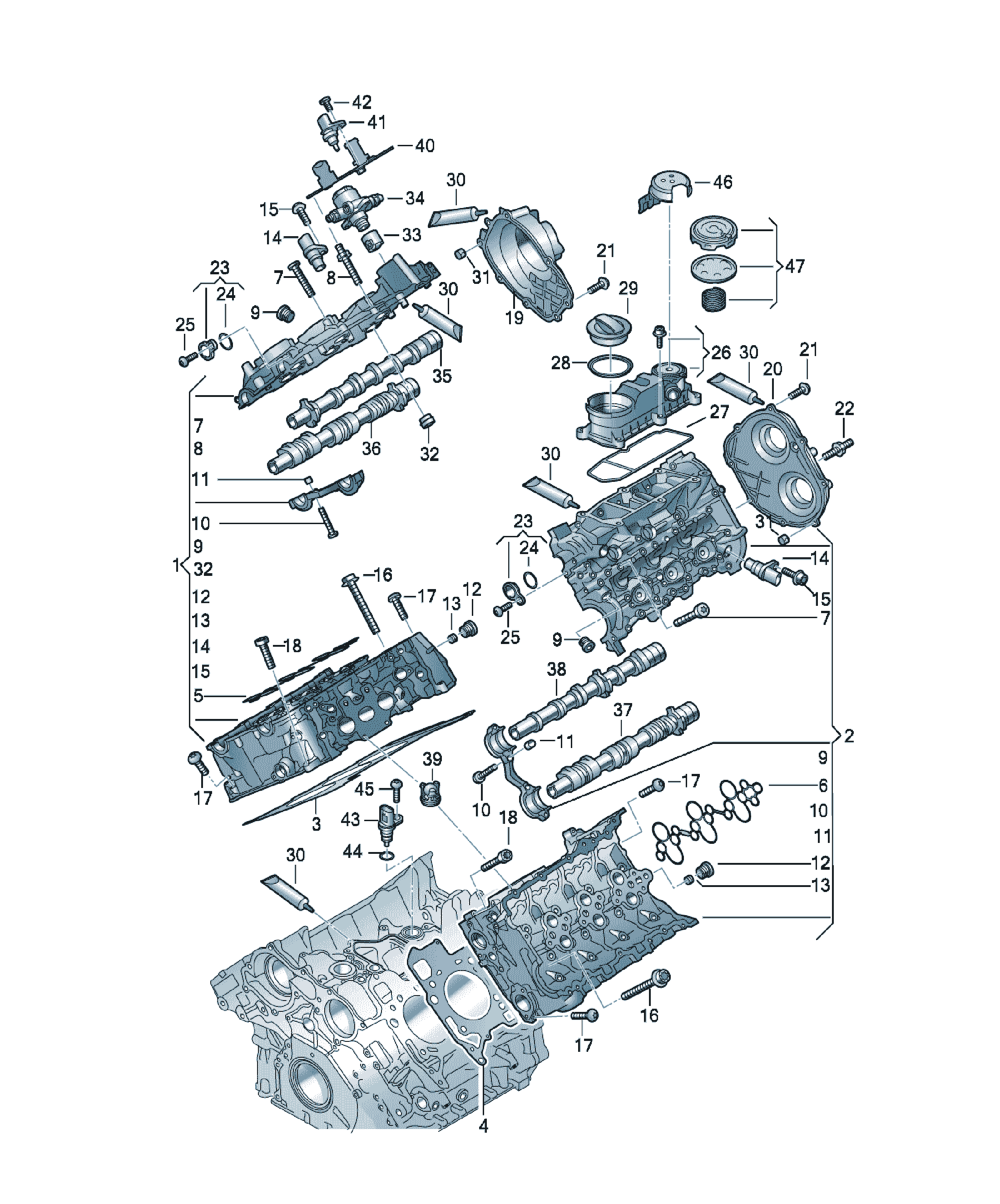 Șurub fixare Audi A4 / S4 / L, cod N  91004802