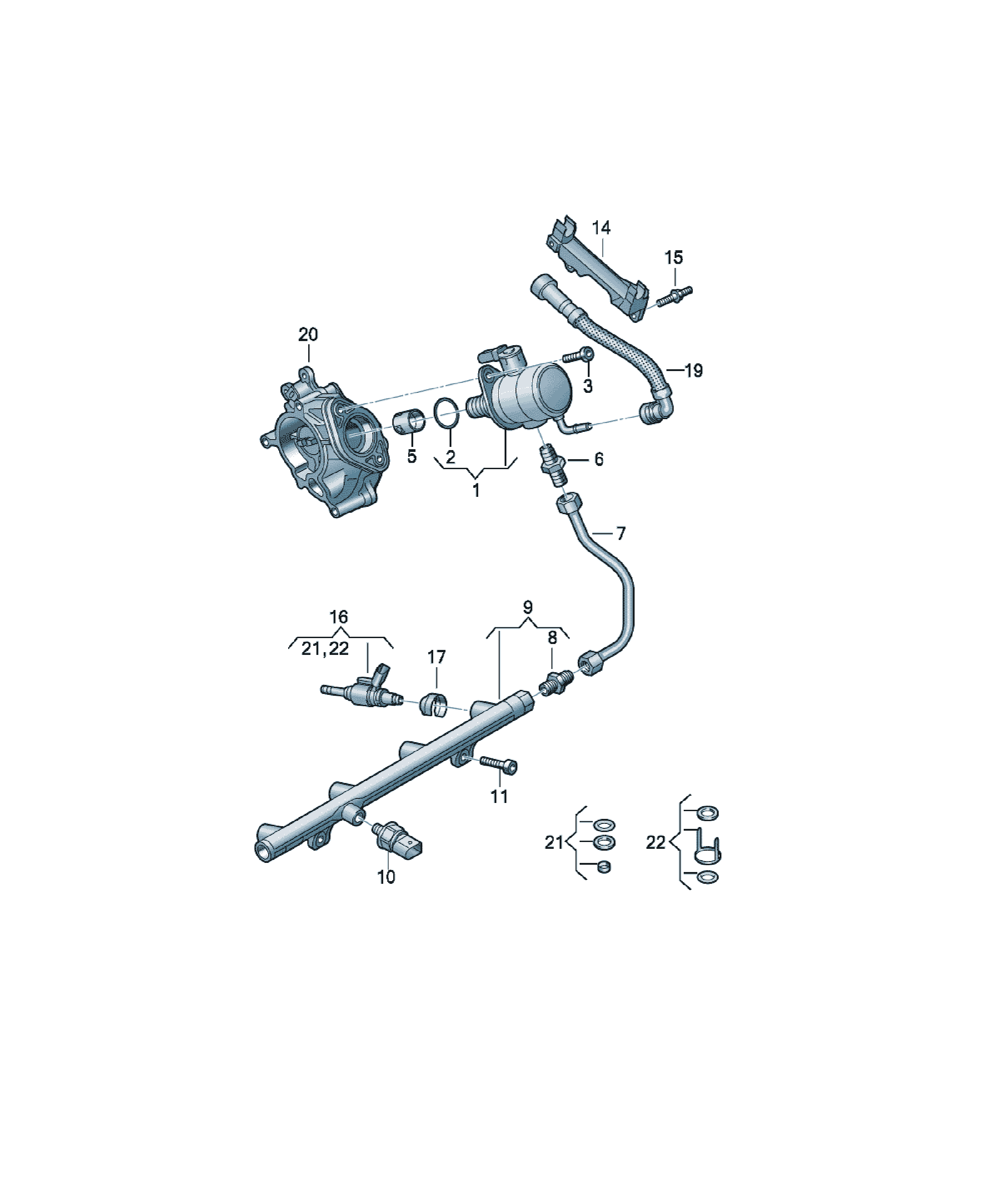 Șurub autofiletant Audi A6 / S6 / L, cod N  10648001