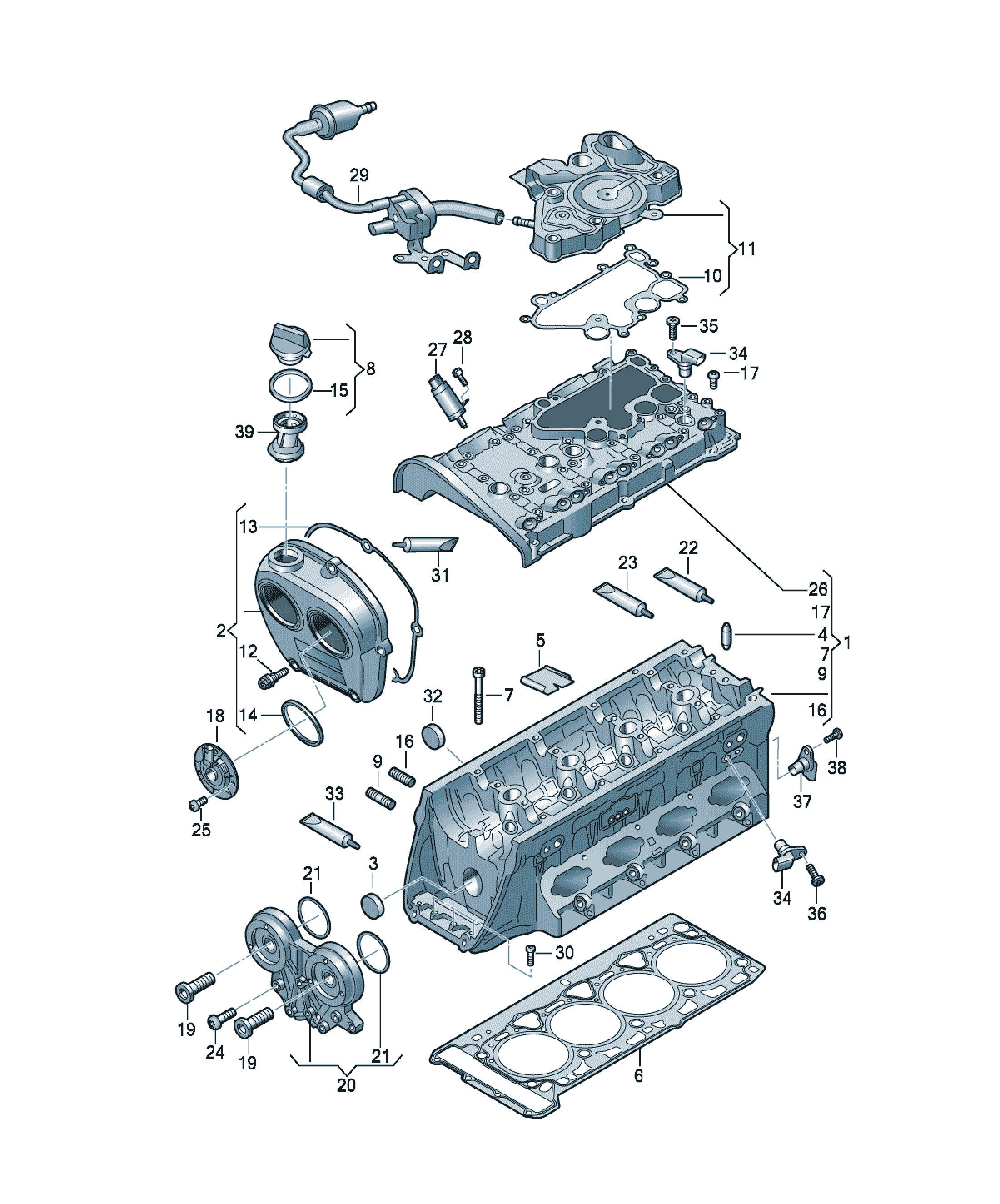 Ureche suspensie Audi A6 / S6 / L A6/S6/Avant quattro, cod 06K103392AA