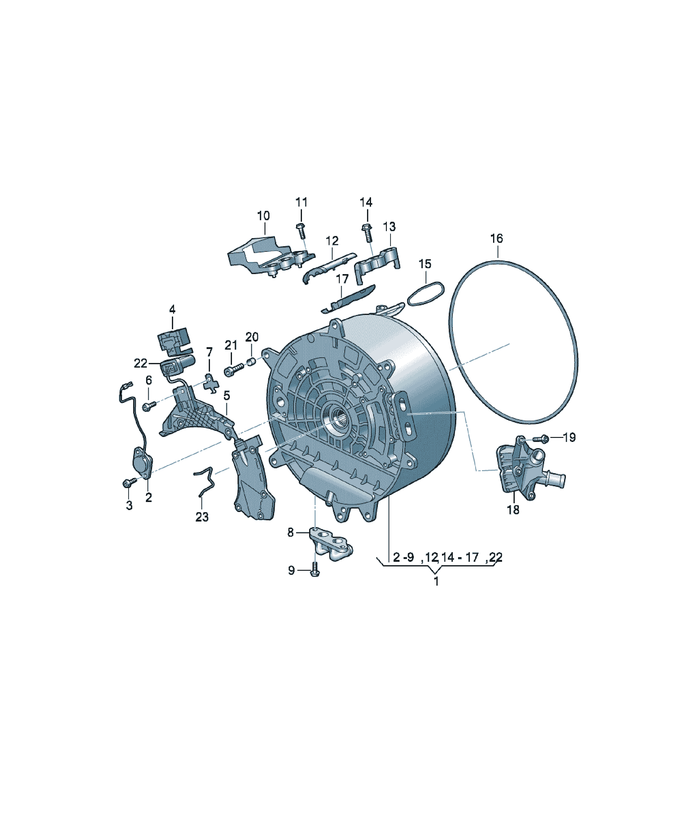 Șurub fixare Audi A6 / S6 / L, cod N  91104601
