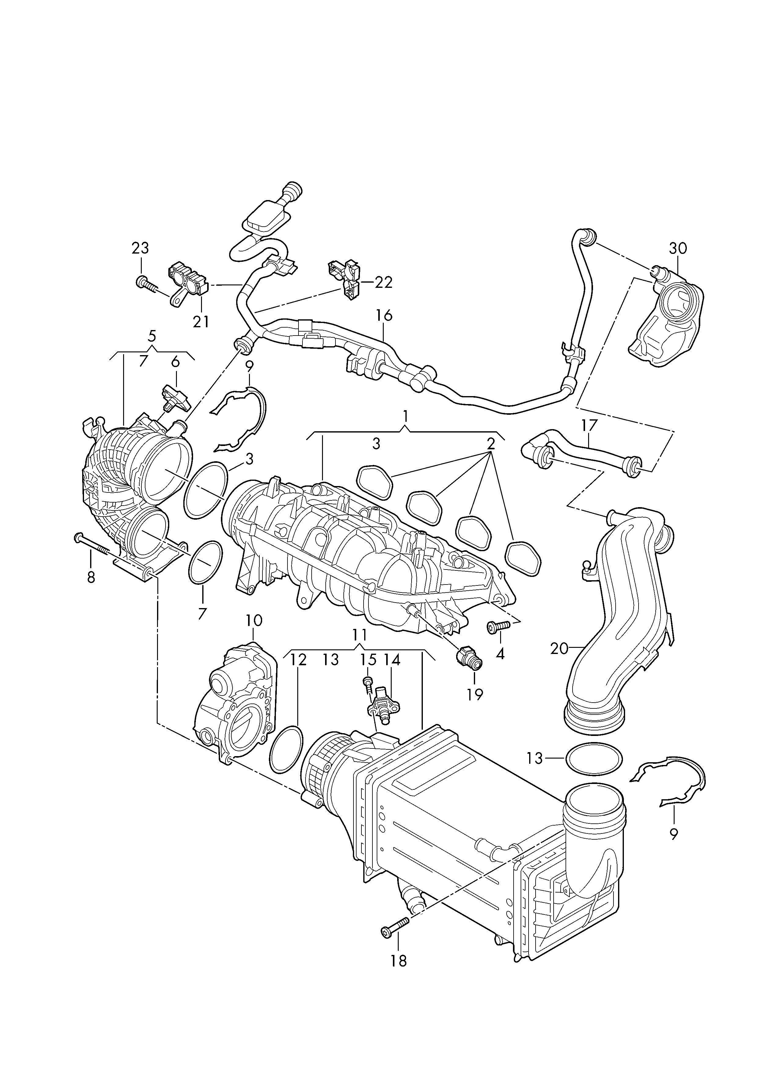 Galerie admisie Seat Leon, cod 05E129709S