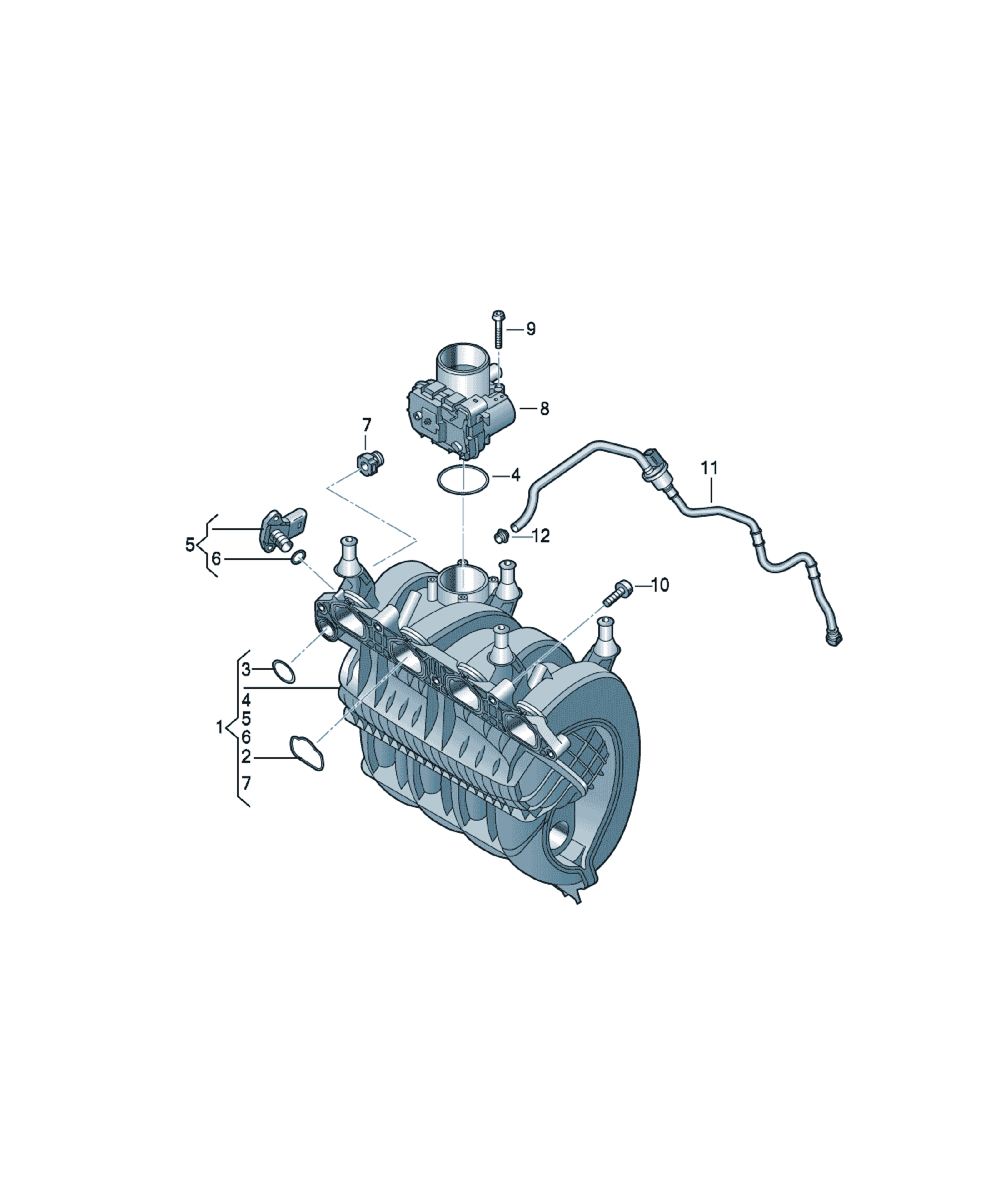 Galerie admisie Seat Leon, cod 04E129712BB
