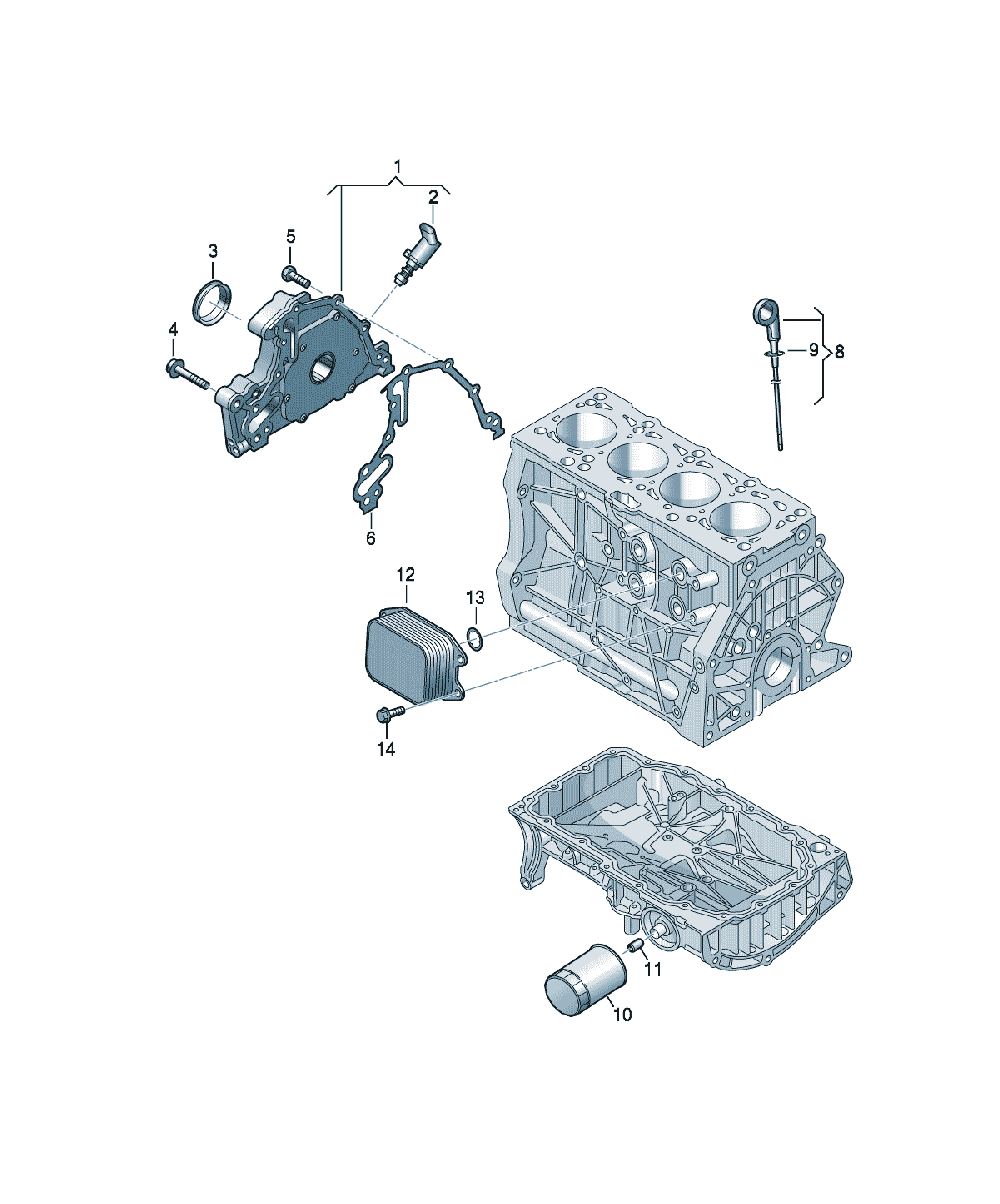 Engine oil pump