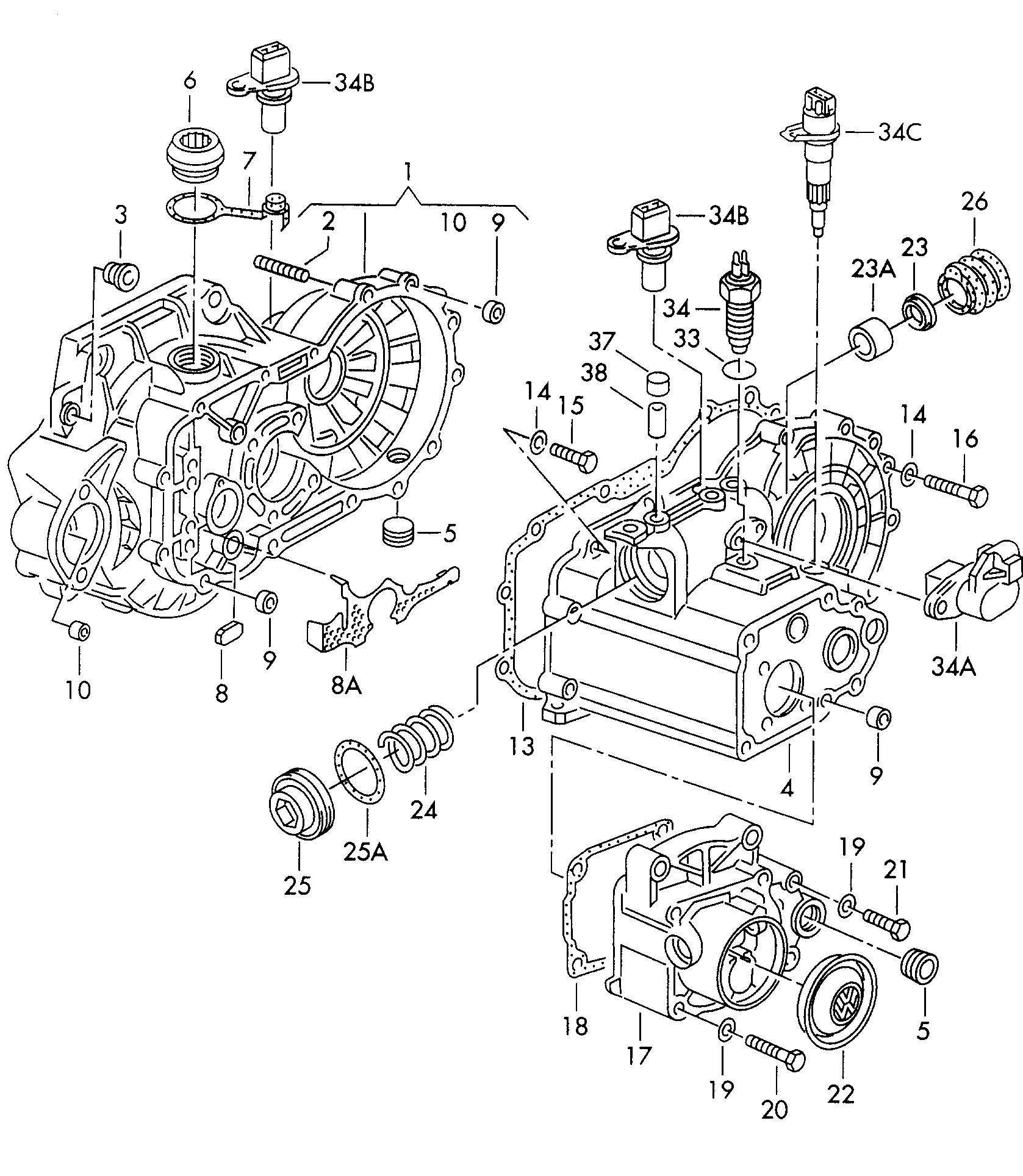 Pastă etanșare compus Volkswagen CC, cod AMV18820003