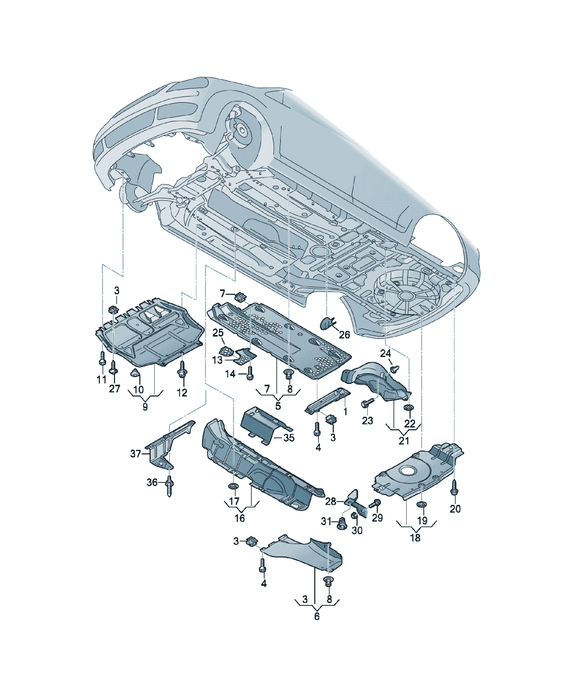 Șurub fixare Volkswagen CC, cod N  90548305