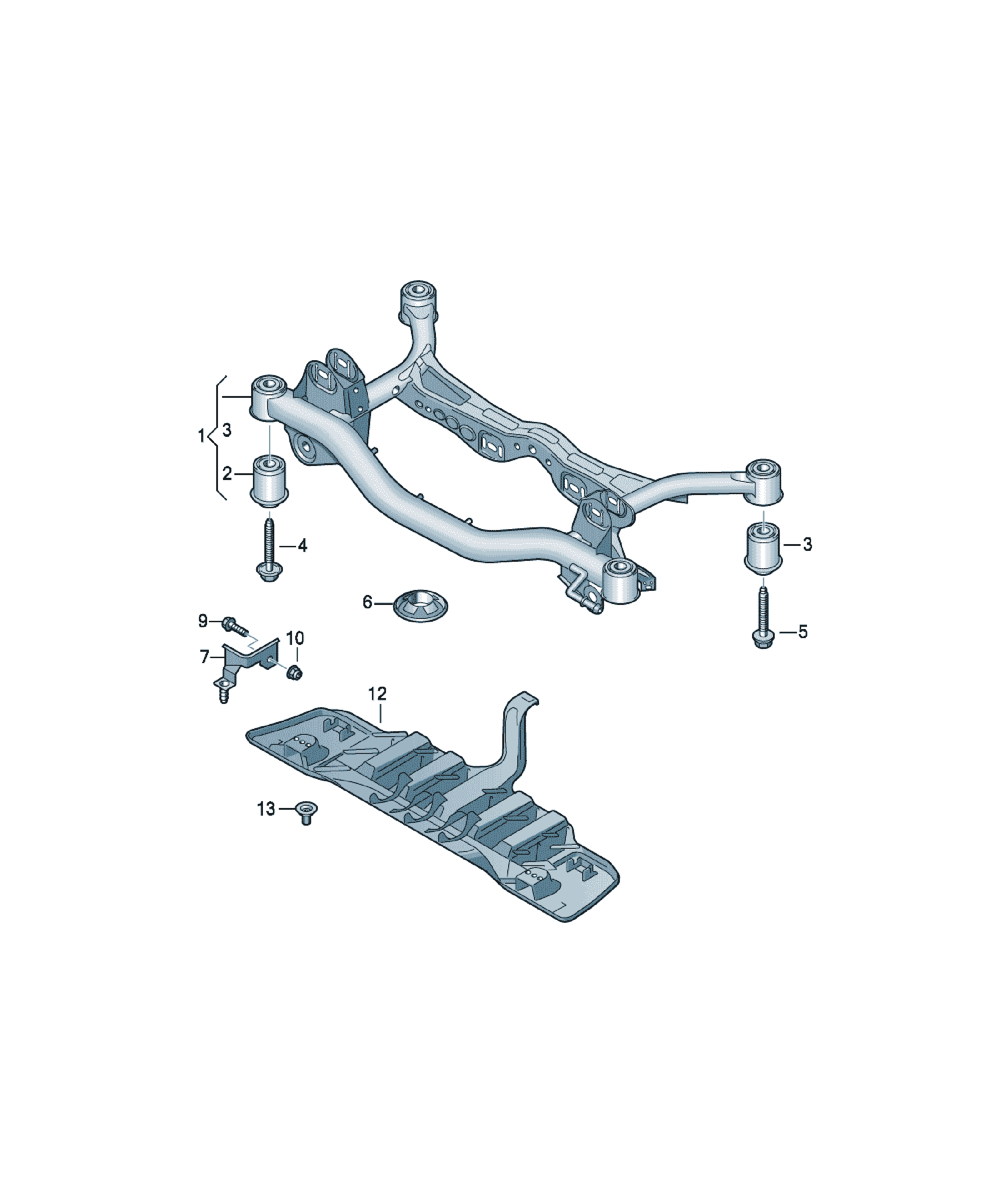 Punte spate Volkswagen CC, cod 3C0505235AC