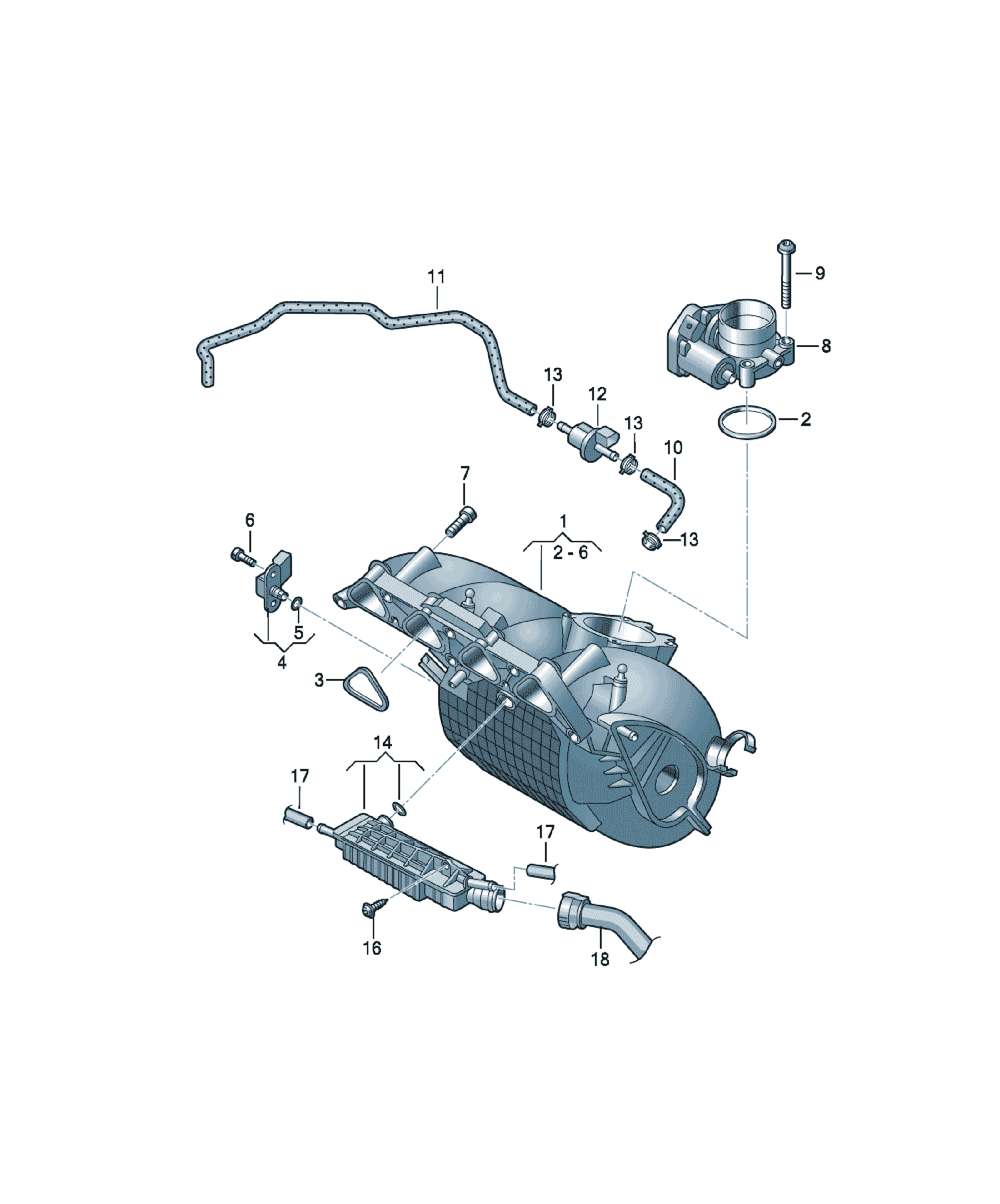 Galerie admisie Volkswagen Golf / e-Golf, cod 036129709JA