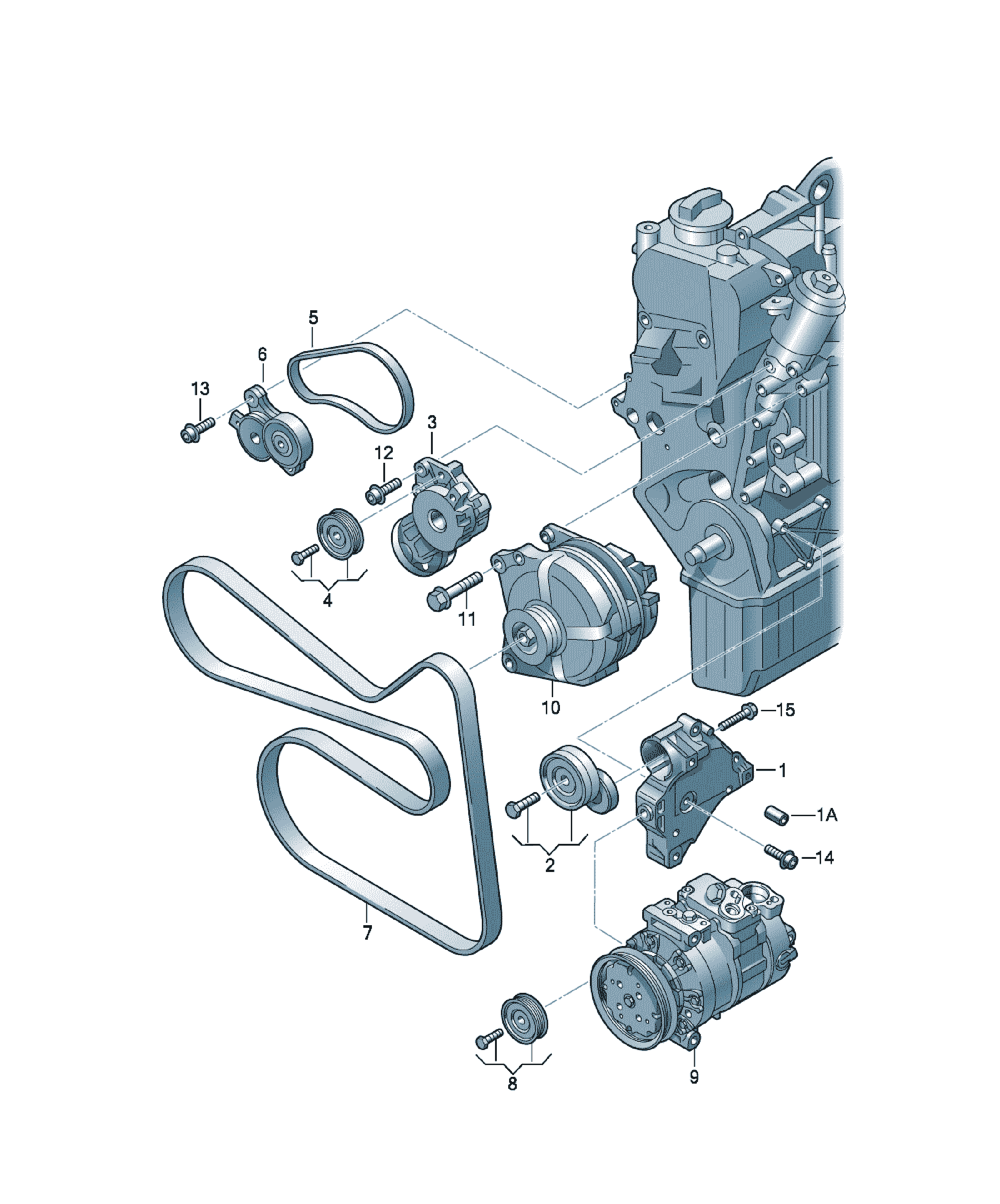 Șurub fixare Volkswagen Golf / e-Golf, cod N  91043701
