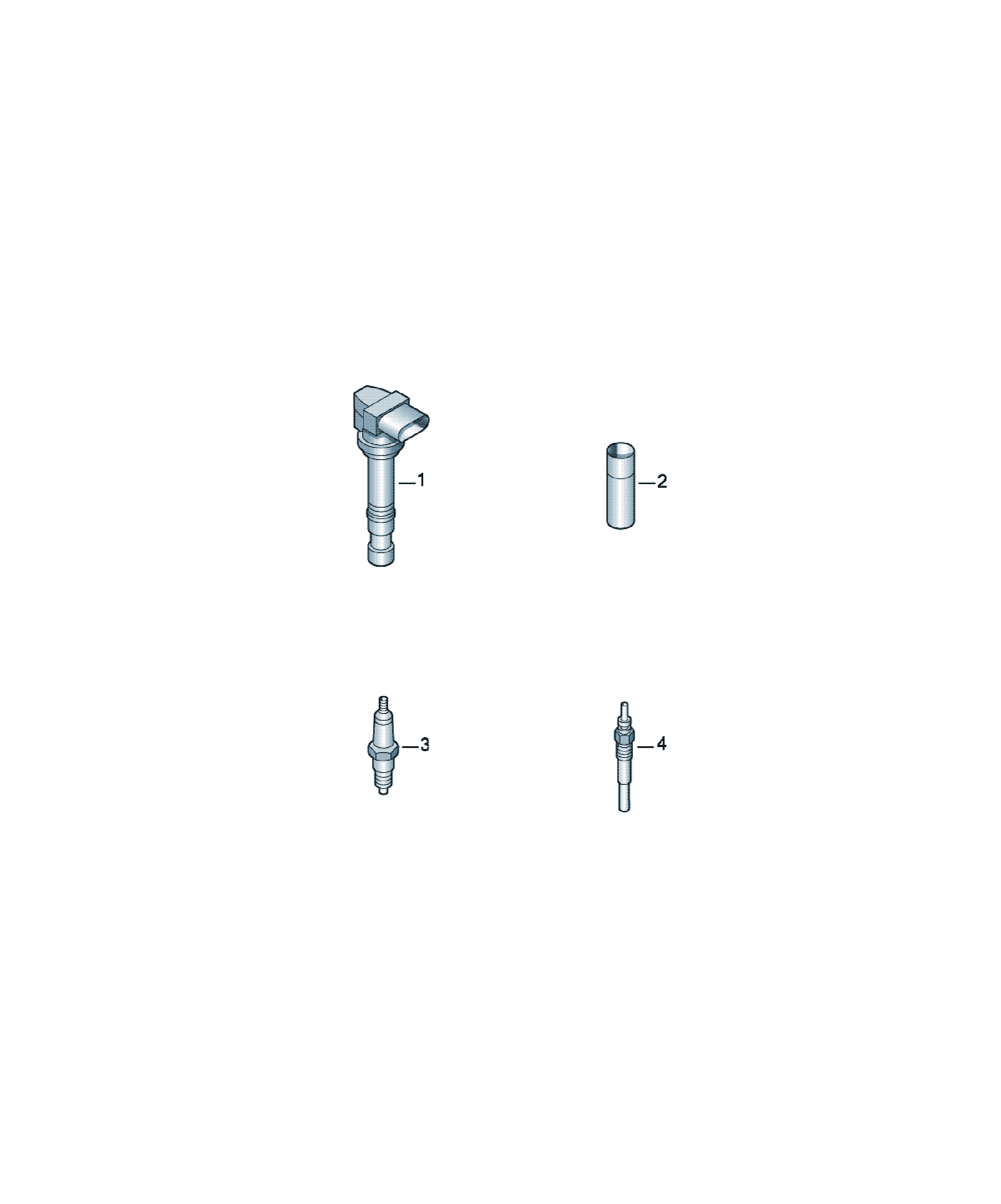 Spark plug connector Volkswagen Passat / Variant / Santana, cod 04C905199E