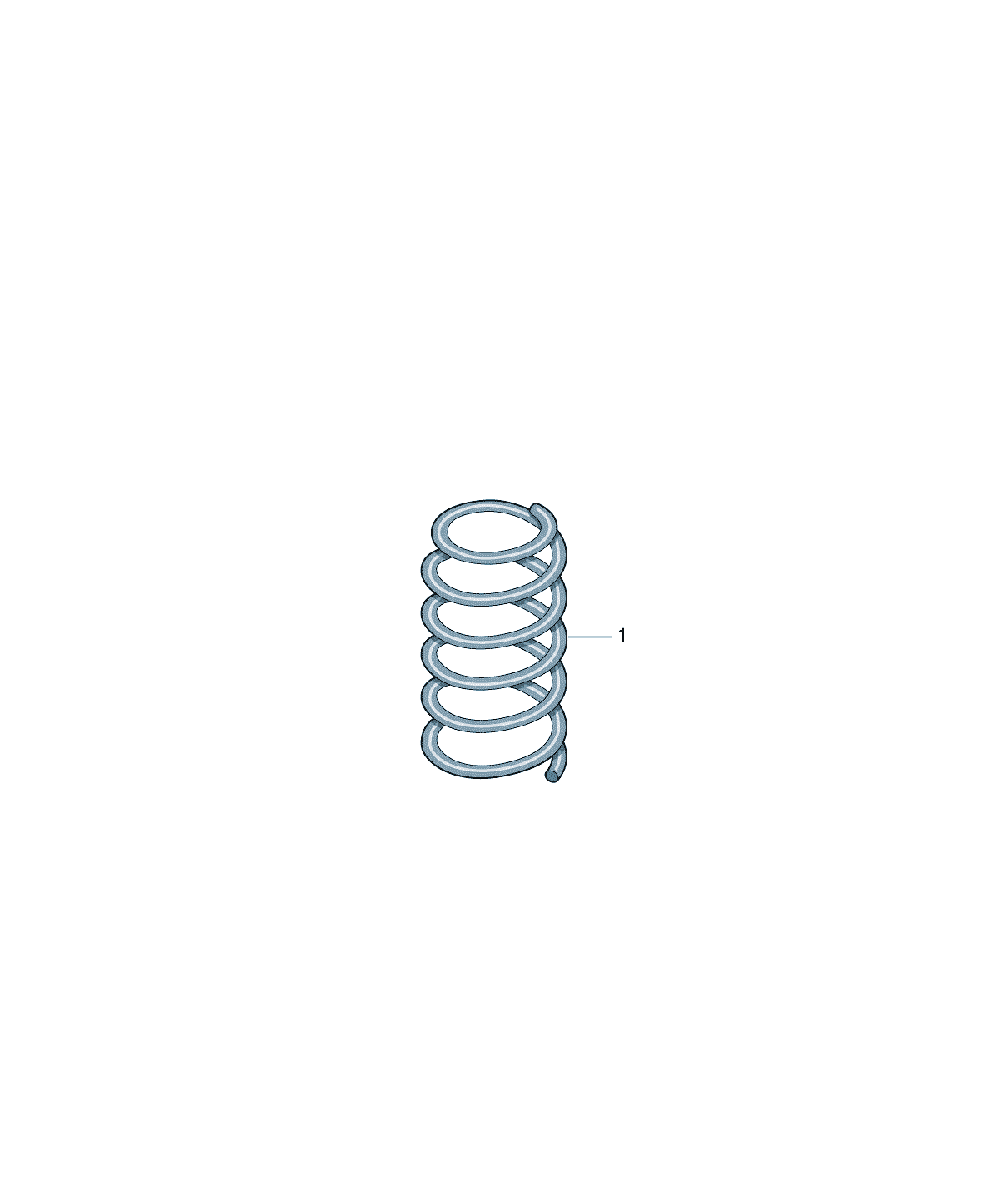 Arc suspensie Volkswagen Passat / Variant / Santana, cod 3Q0411105C