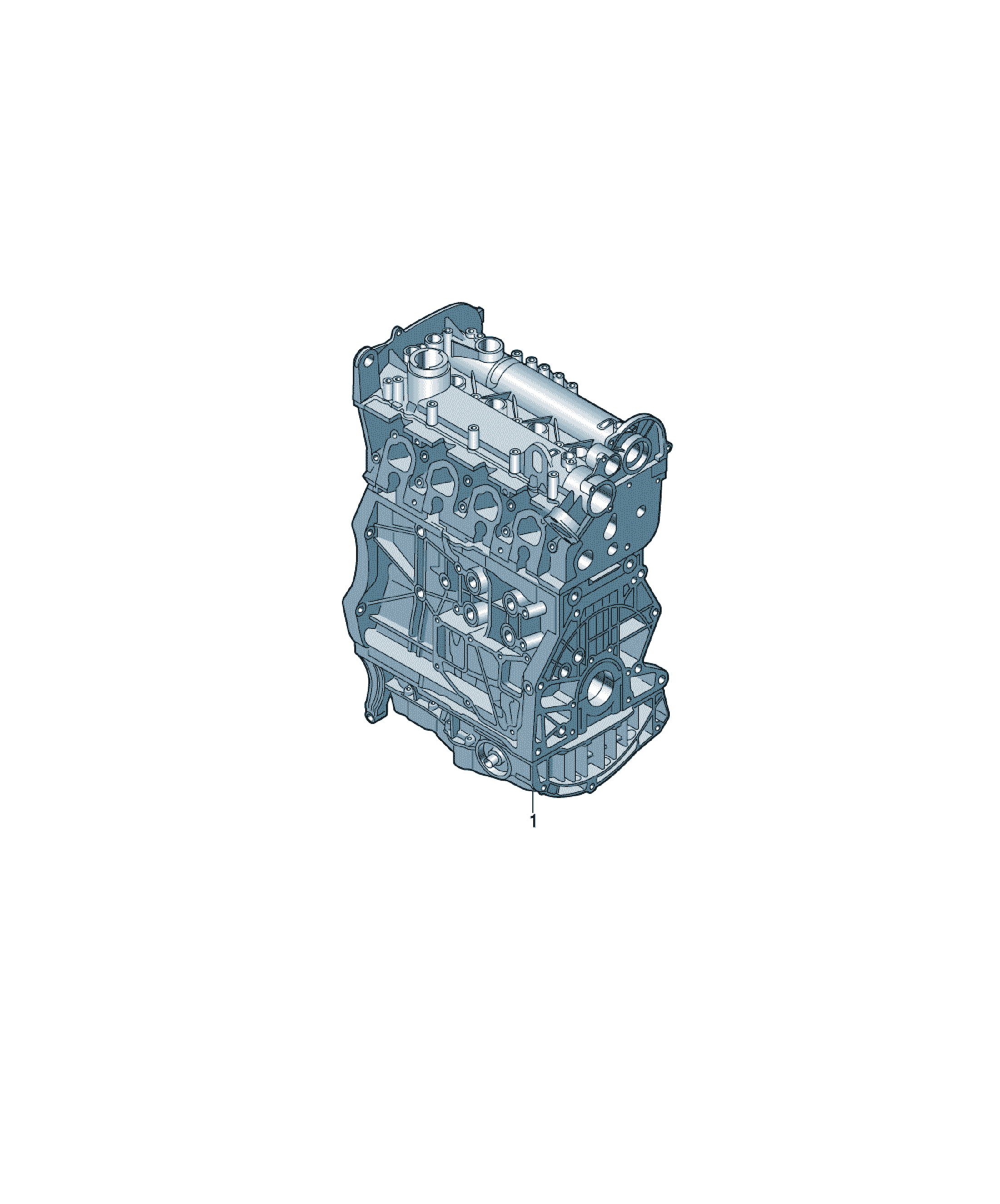 Motor Volkswagen Passat / Variant / Santana, cod 04E100034E