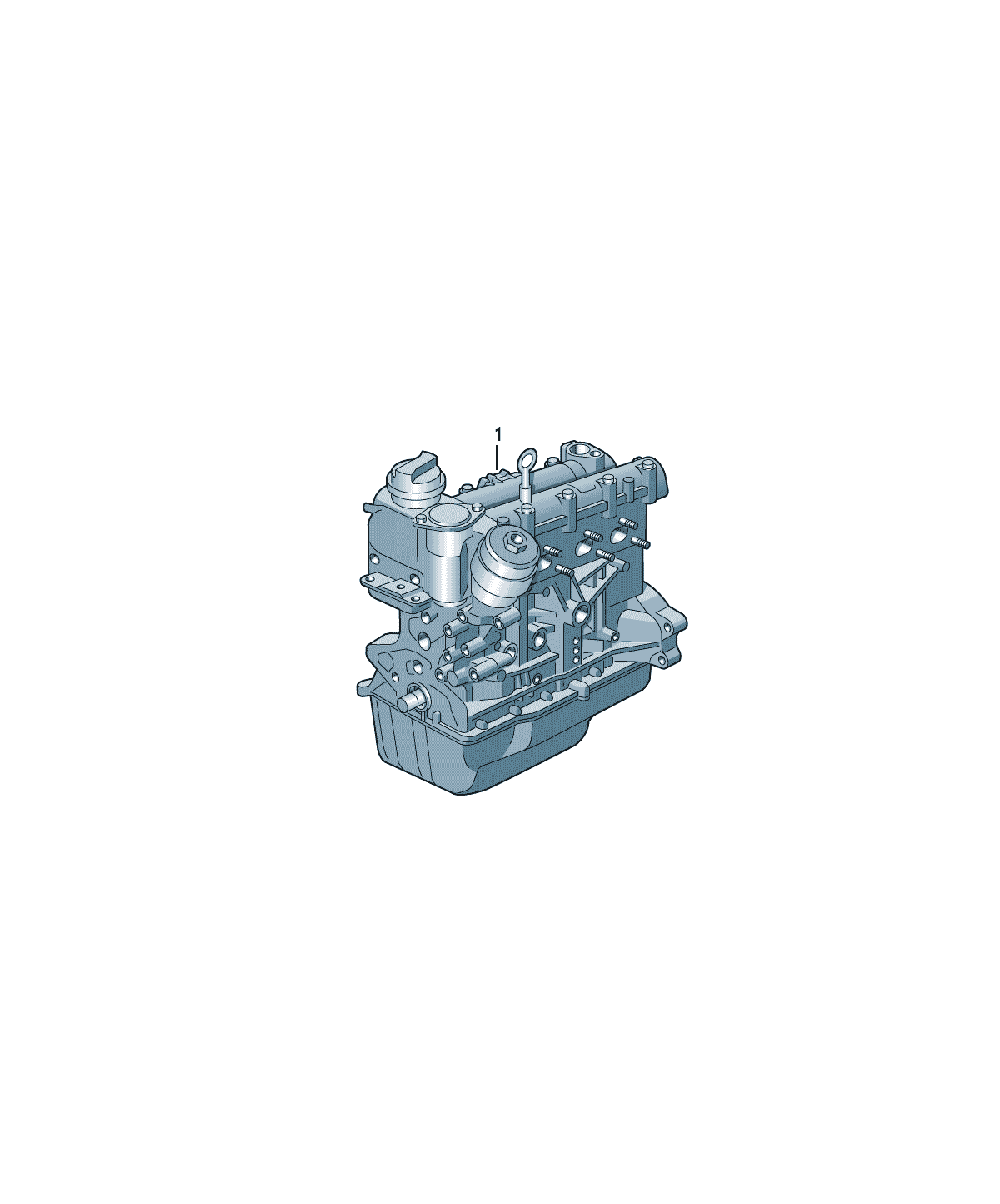 Motor Volkswagen Golf / e-Golf, cod 03F100091AX