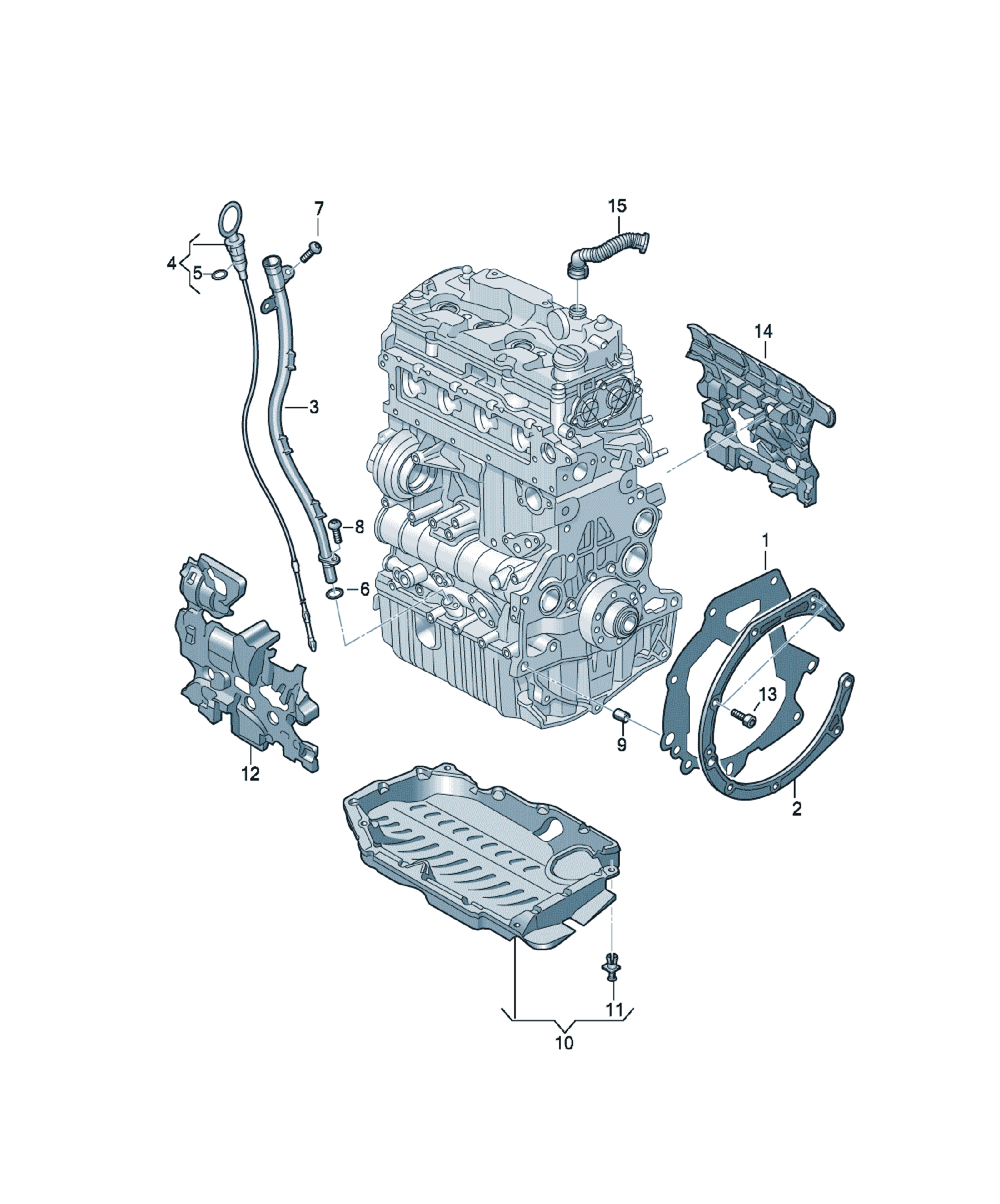 Capac volant Volkswagen Passat / Variant / Santana, cod 05L103647