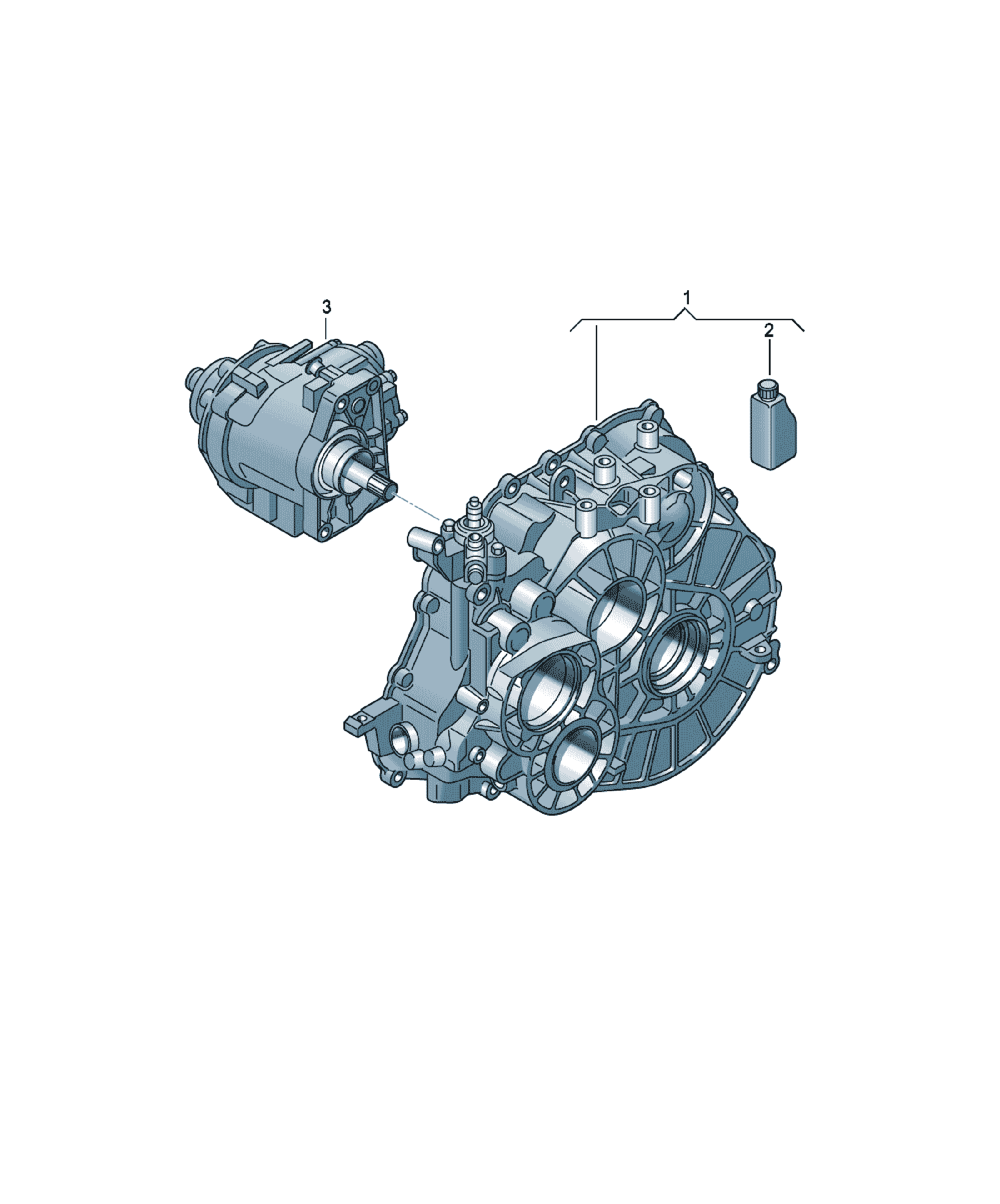 Cutie de viteze manuală Volkswagen Tiguan, cod 0A6300045LX