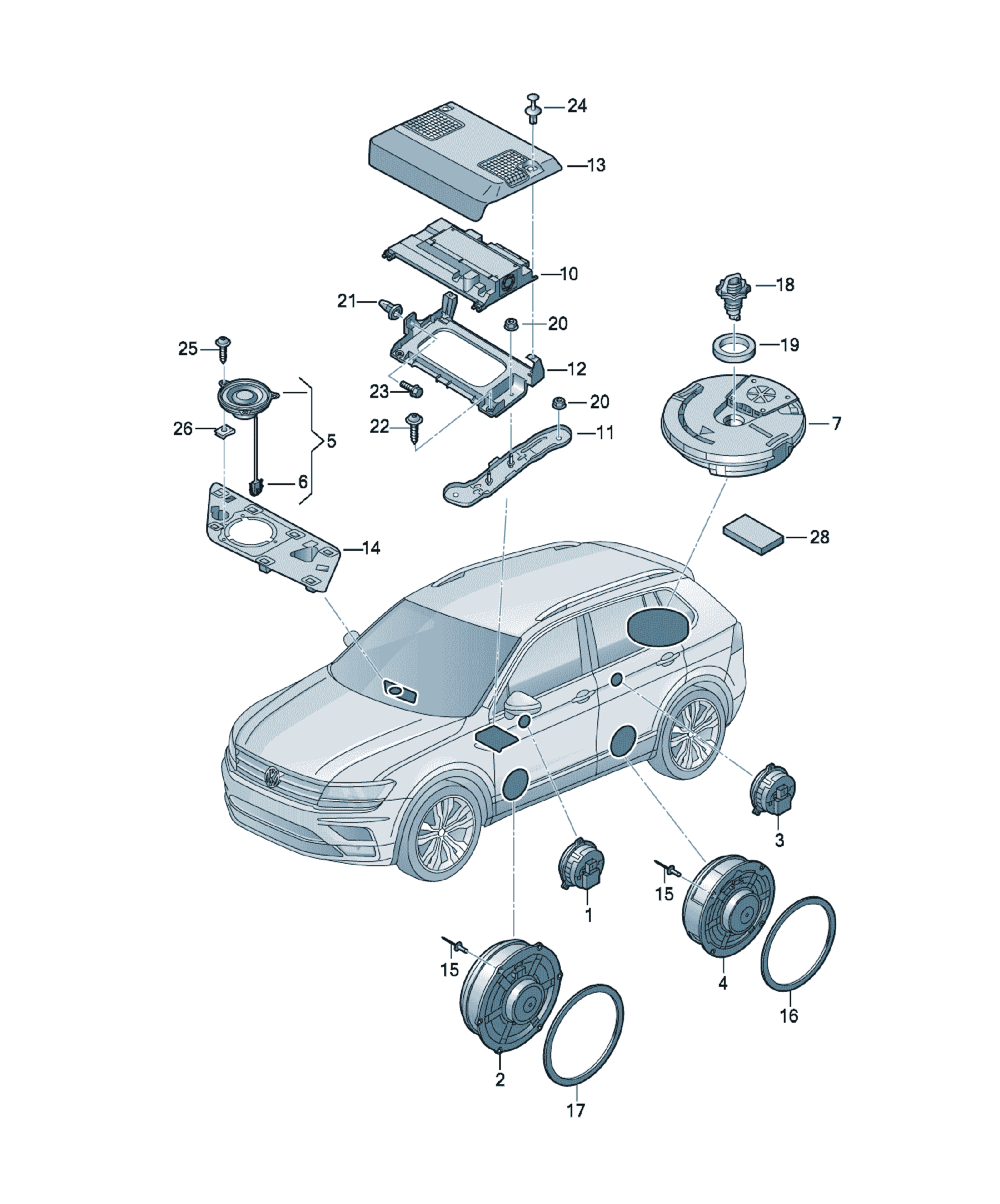 Șurub hexagonal cu cap pătrat Volkswagen CC, cod N  90817003