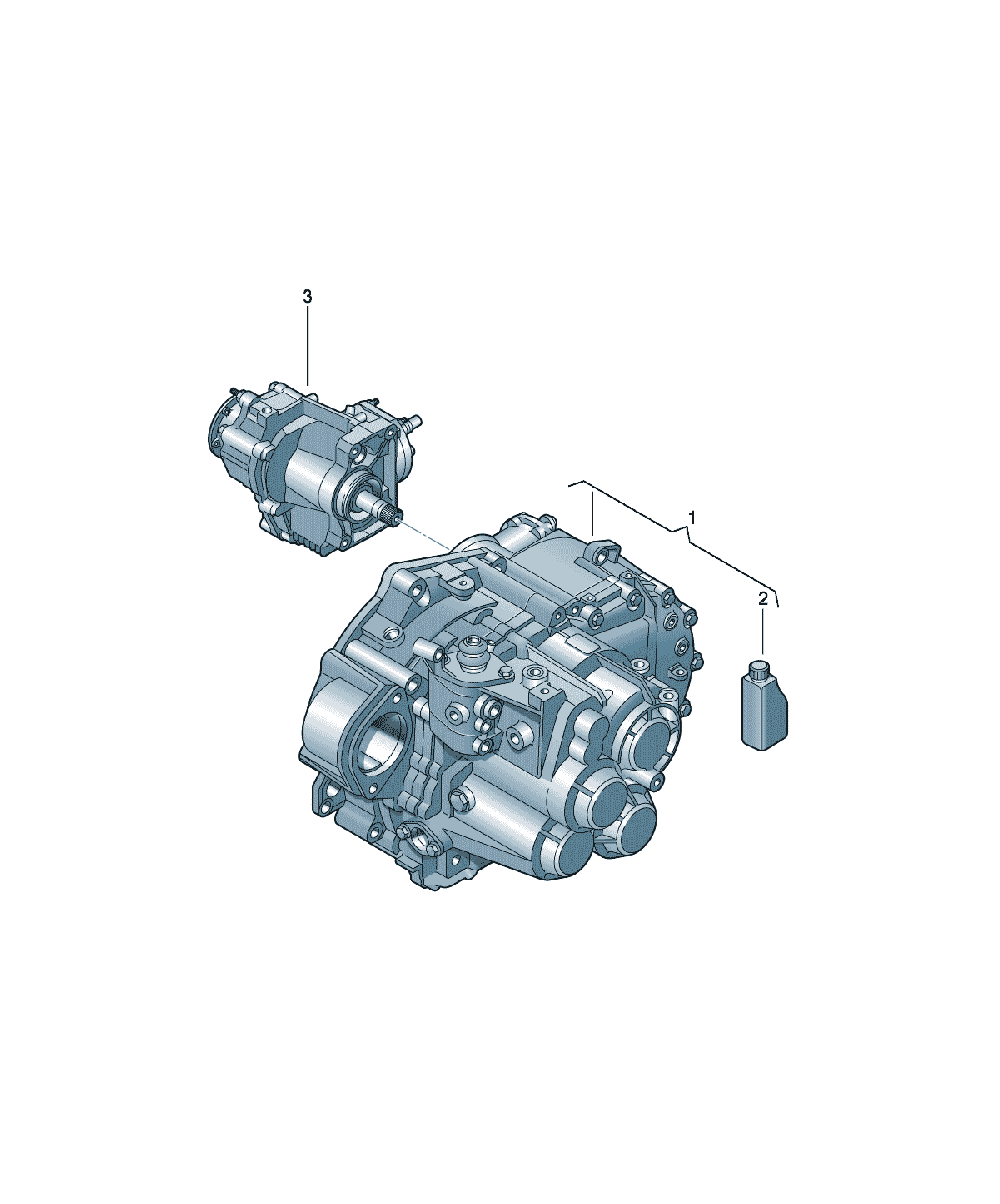 Cutie de viteze manuală Volkswagen Tiguan, cod 02Q300047EX